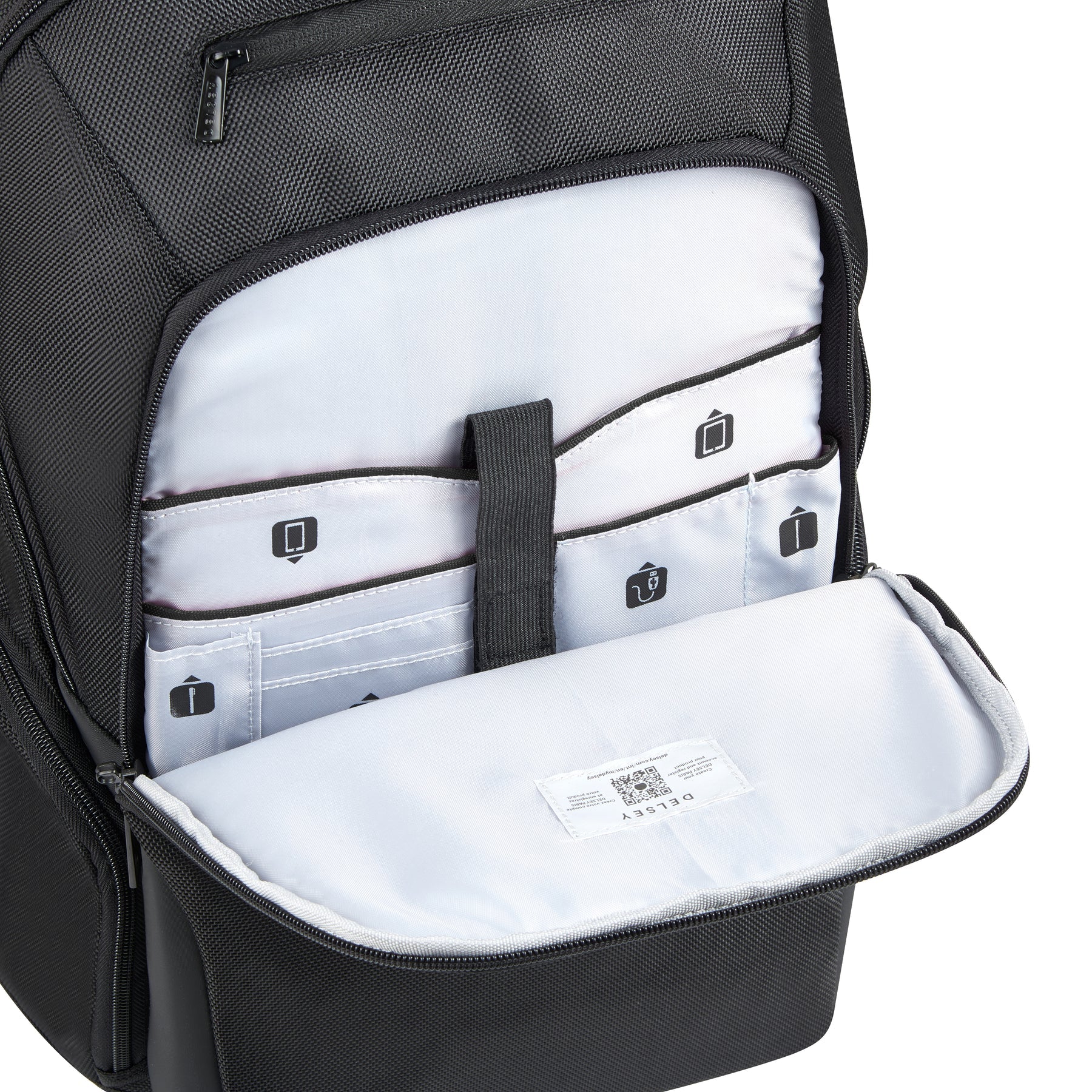 DELSEY PARVIS PLUS MOCHILA 2 COMPARTIMENTOS 15.6" - PROTECCIÓN PC - Image 6