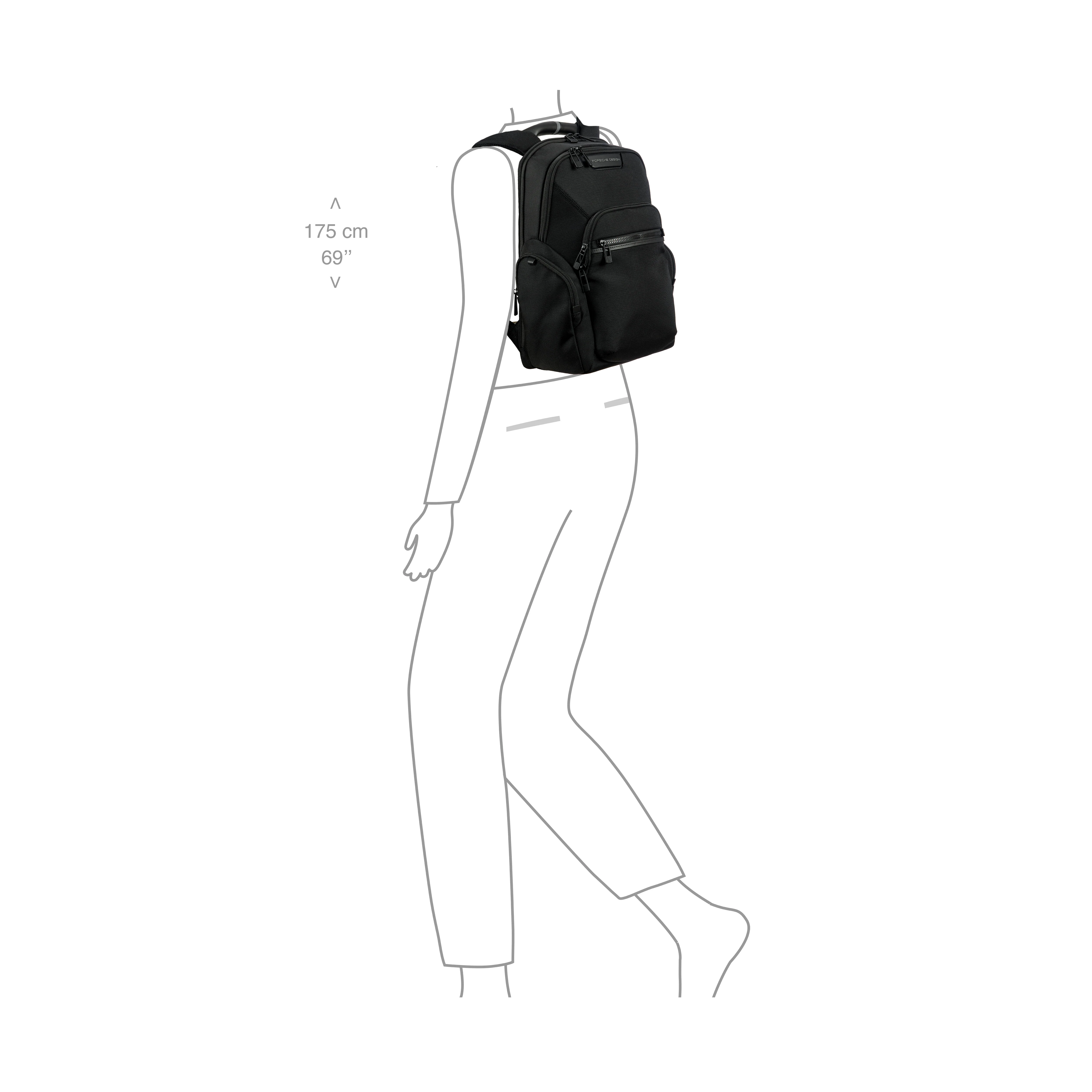 PORSCHE MOCHILA S PD NYLON EVO - Image 3