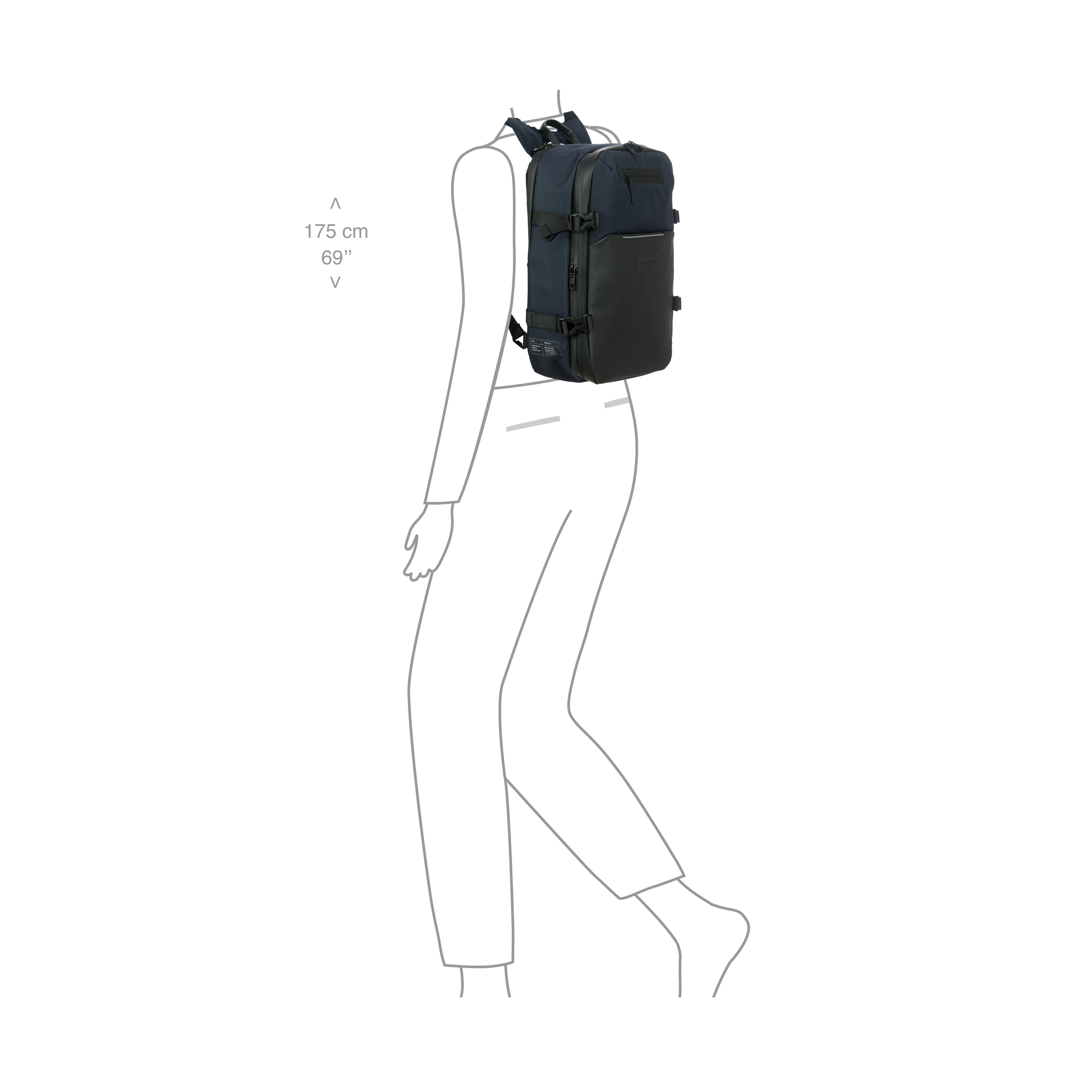 PORSCHE PD URBAN ECO MOCHILA DE VIAJE EXTENSIBLE - Image 16