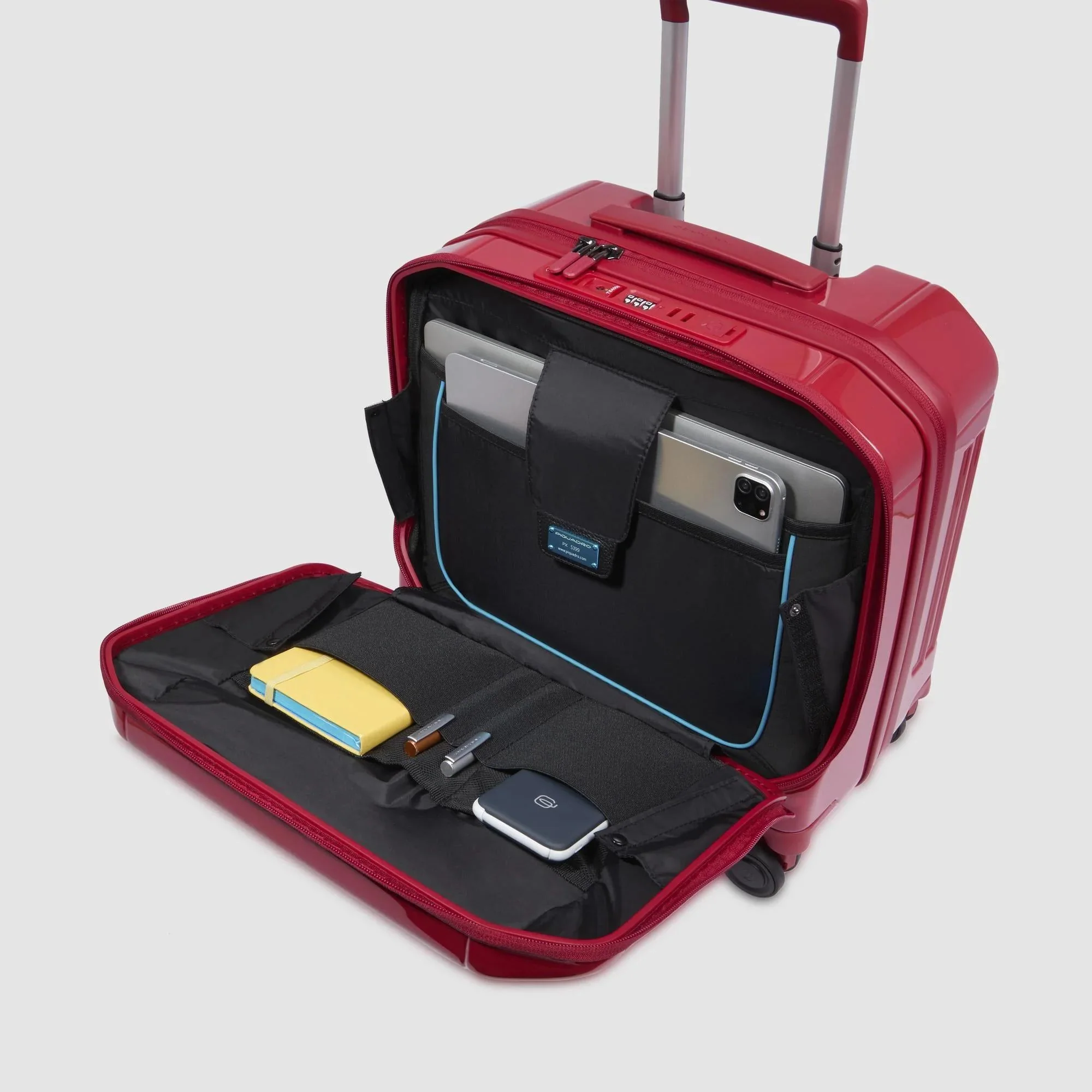 PIQUADRO TROLLEY PILOTO PQ LIGHT CON PORTA PC 15,6" - Image 13
