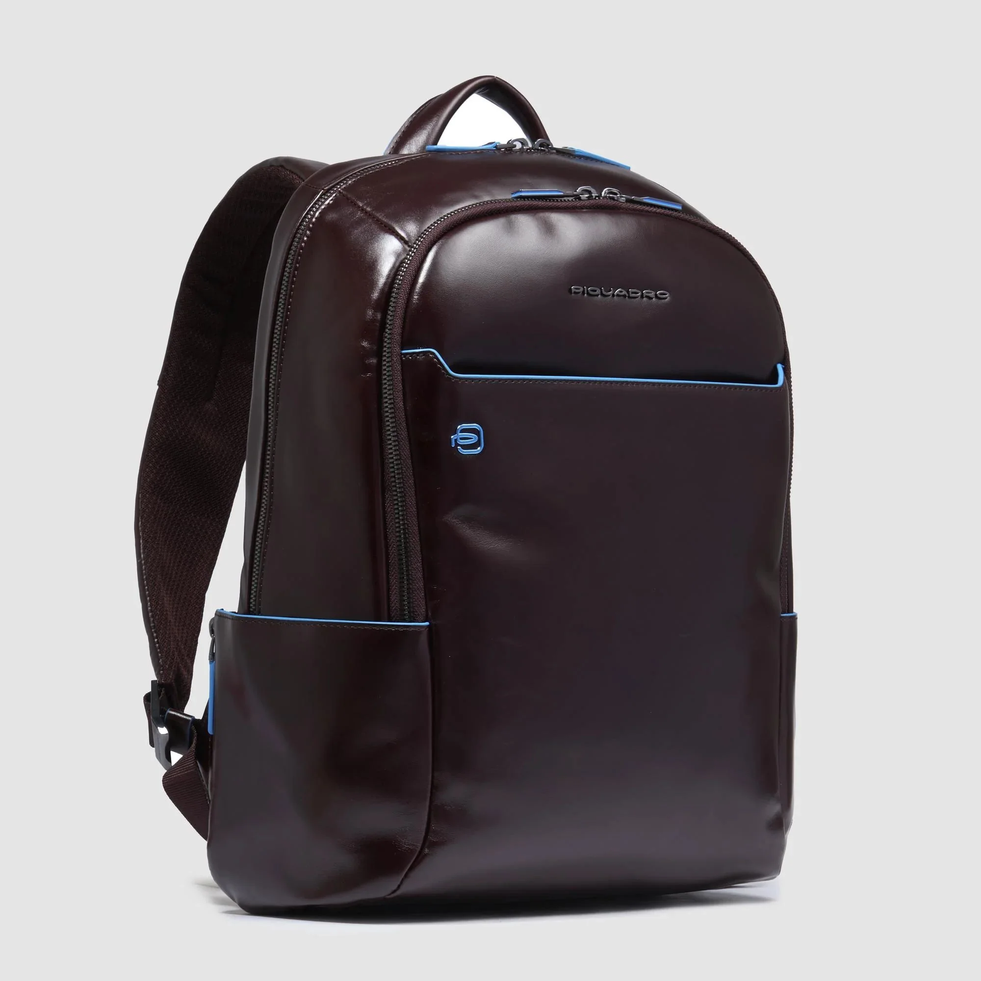 PIQUADRO MOCHILA PEQUEÑA PARA PORTÁTIL E IPAD® BLUE SQUARE - Image 14