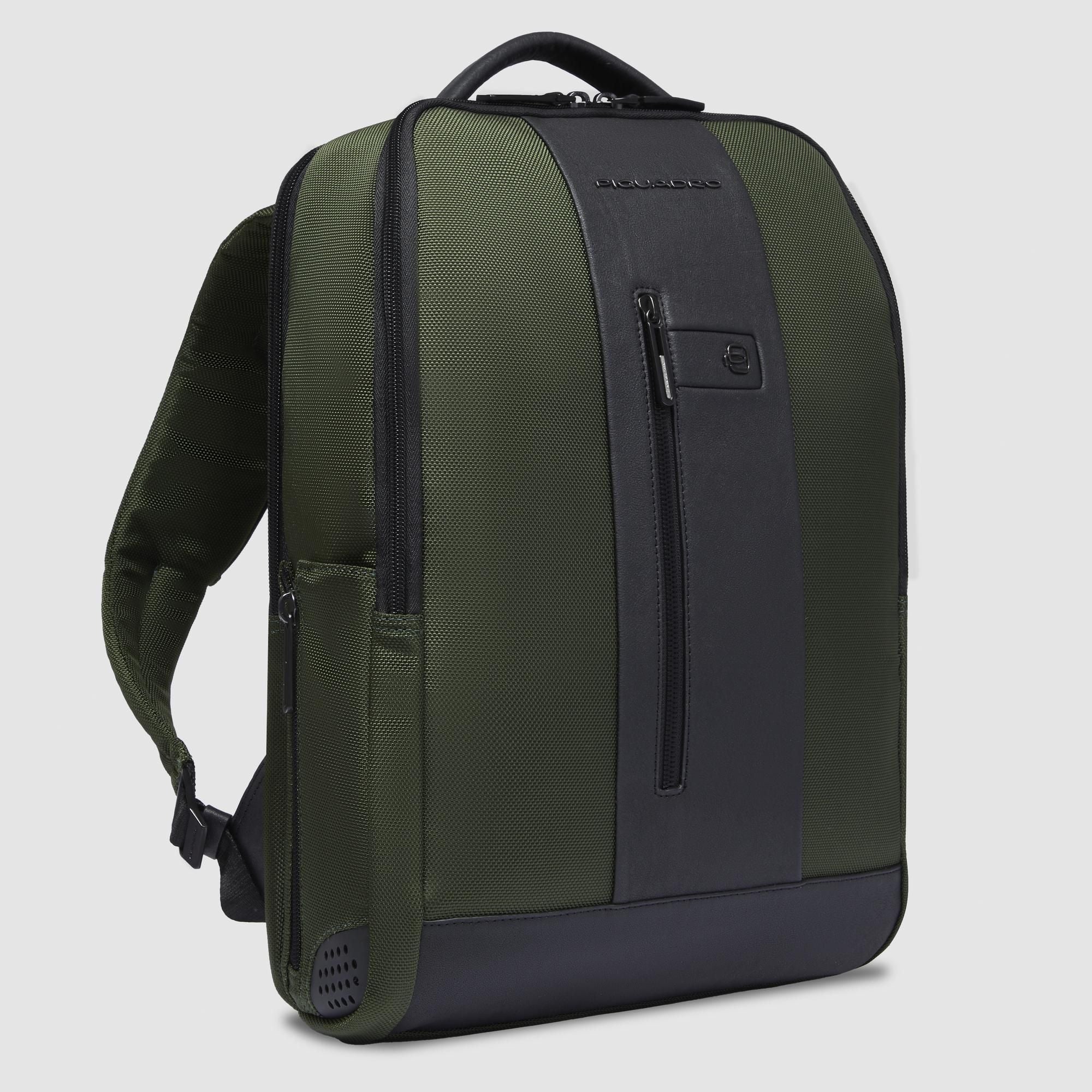 PIQUADRO MOCHILA PORTA ORDENADOR 15.6” Y PORTA IPAD® EN TEJIDO RECICLADO BRIEF 2 - Image 16