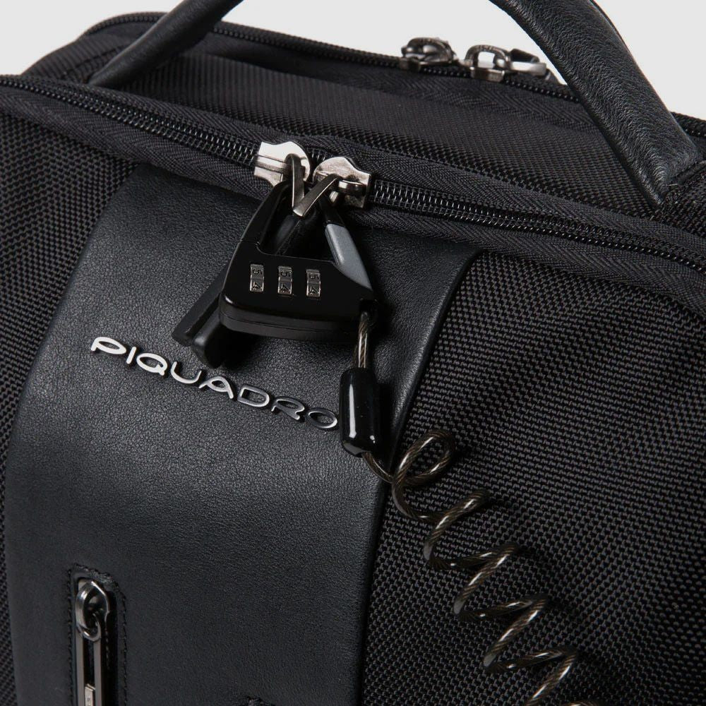 PIQUADRO MOCHILA PORTA ORDENADOR 15.6” Y PORTA IPAD® EN TEJIDO RECICLADO BRIEF 2 - Image 3