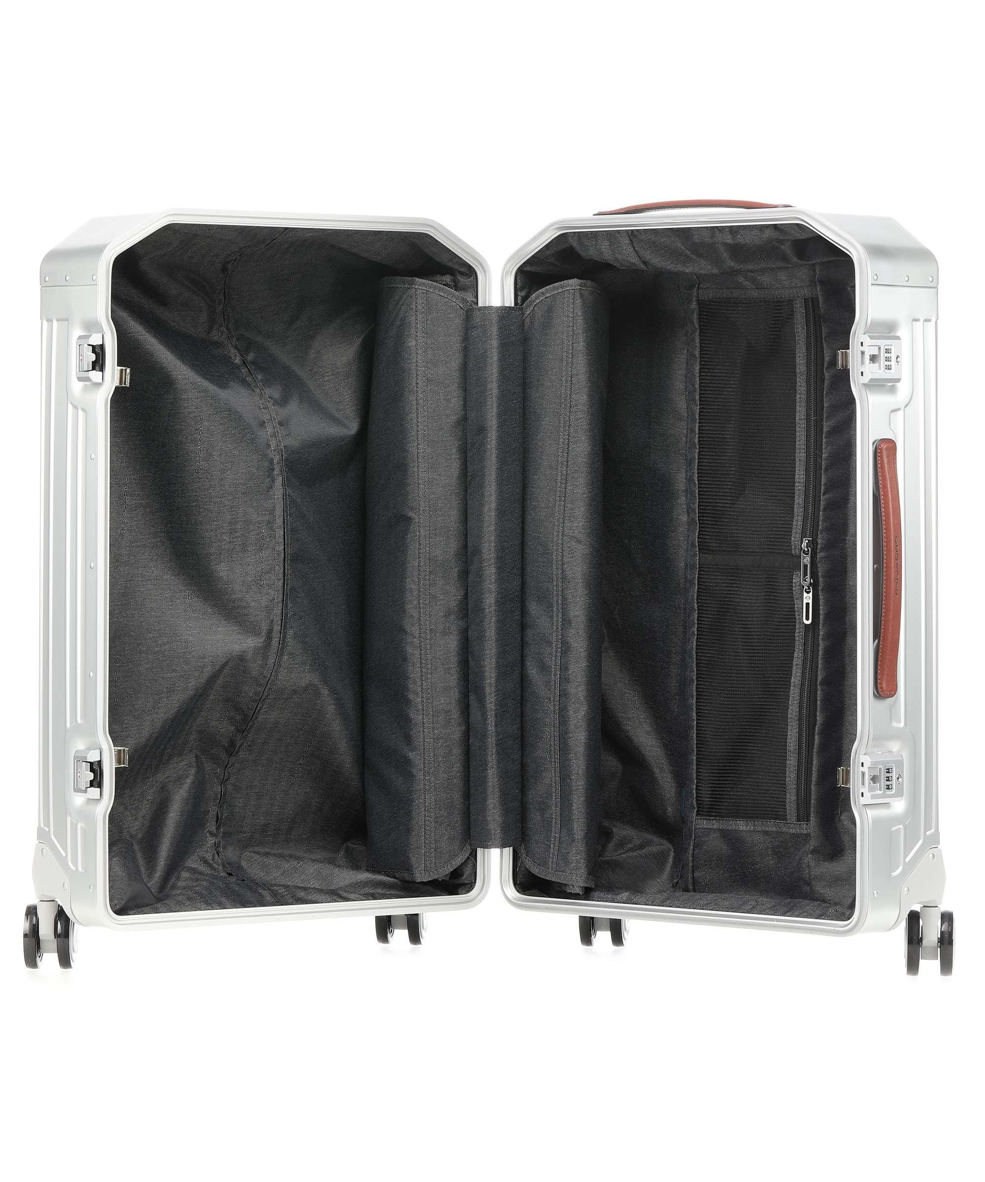 PIQUADRO TROLLEY RIGIDO 69CM PQ-ALU - COLLEZIONE ALUMINIO - Image 5