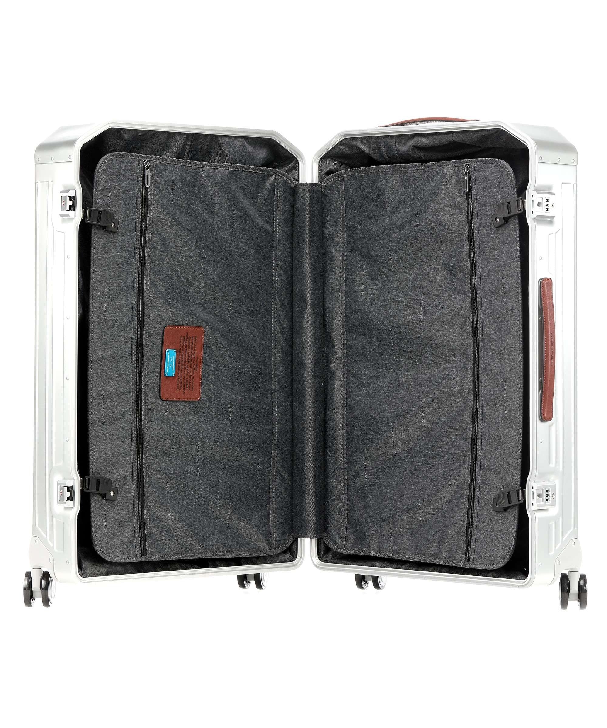 PIQUADRO TROLLEY RIGIDO 79CM PQ-ALU - COLLEZIONE ALUMINIO - Image 4