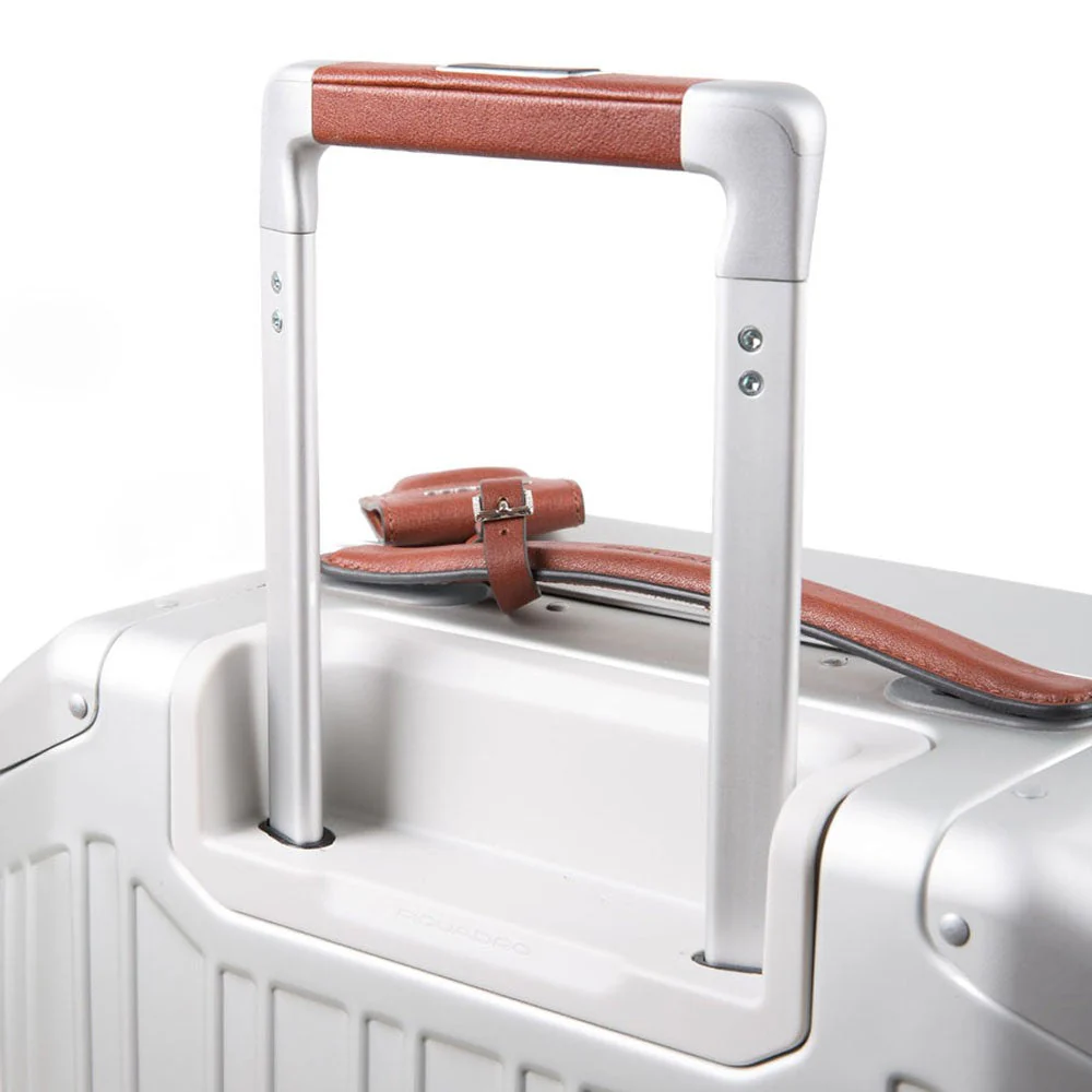 PIQUADRO TROLLEY RIGIDO DE CABINA 55CM PQ-ALU - COLLEZIONE ALUMINIO - Image 7