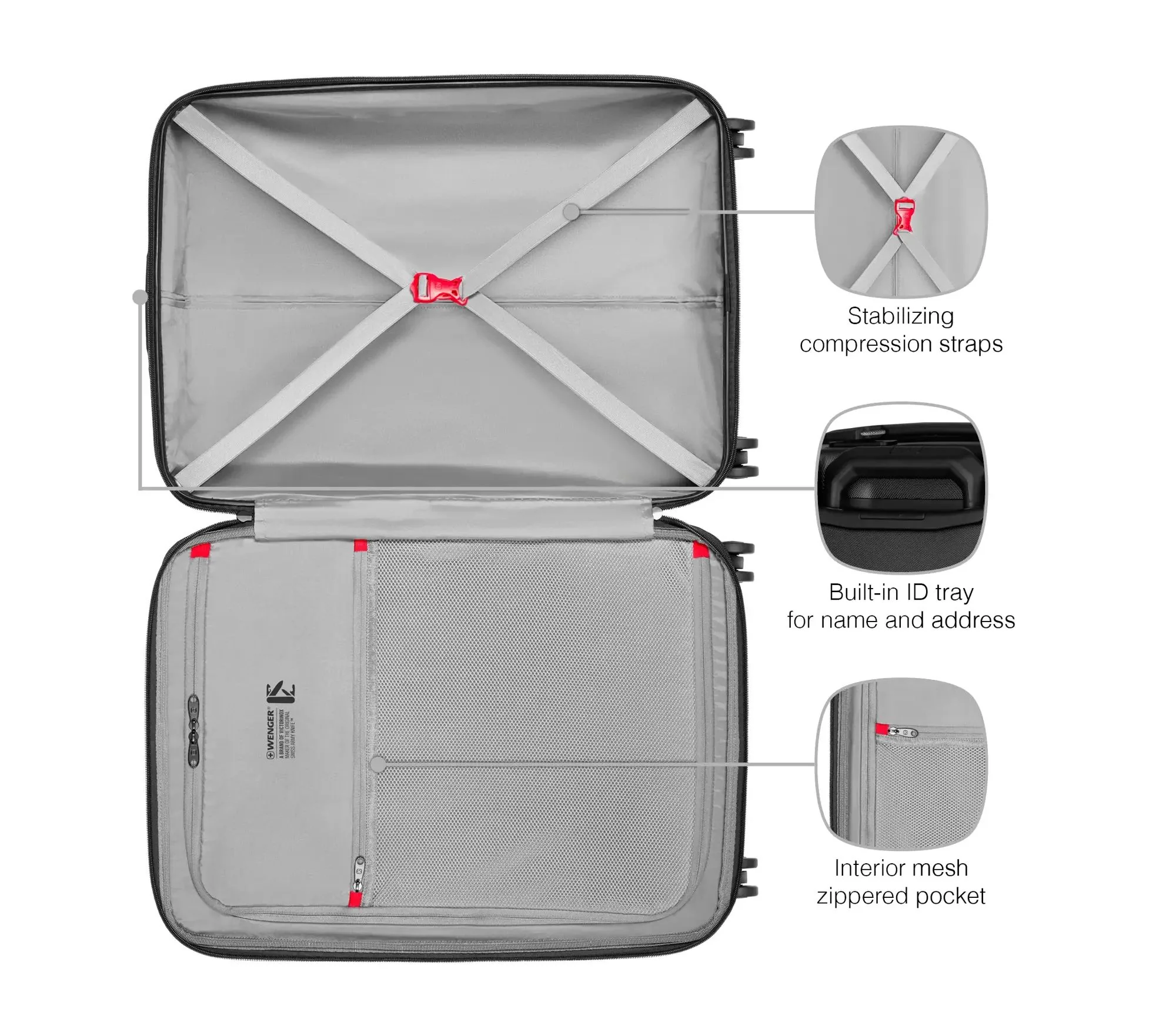 WENGER Maleta Mediana PRYMO Extensible 65cm - Image 6