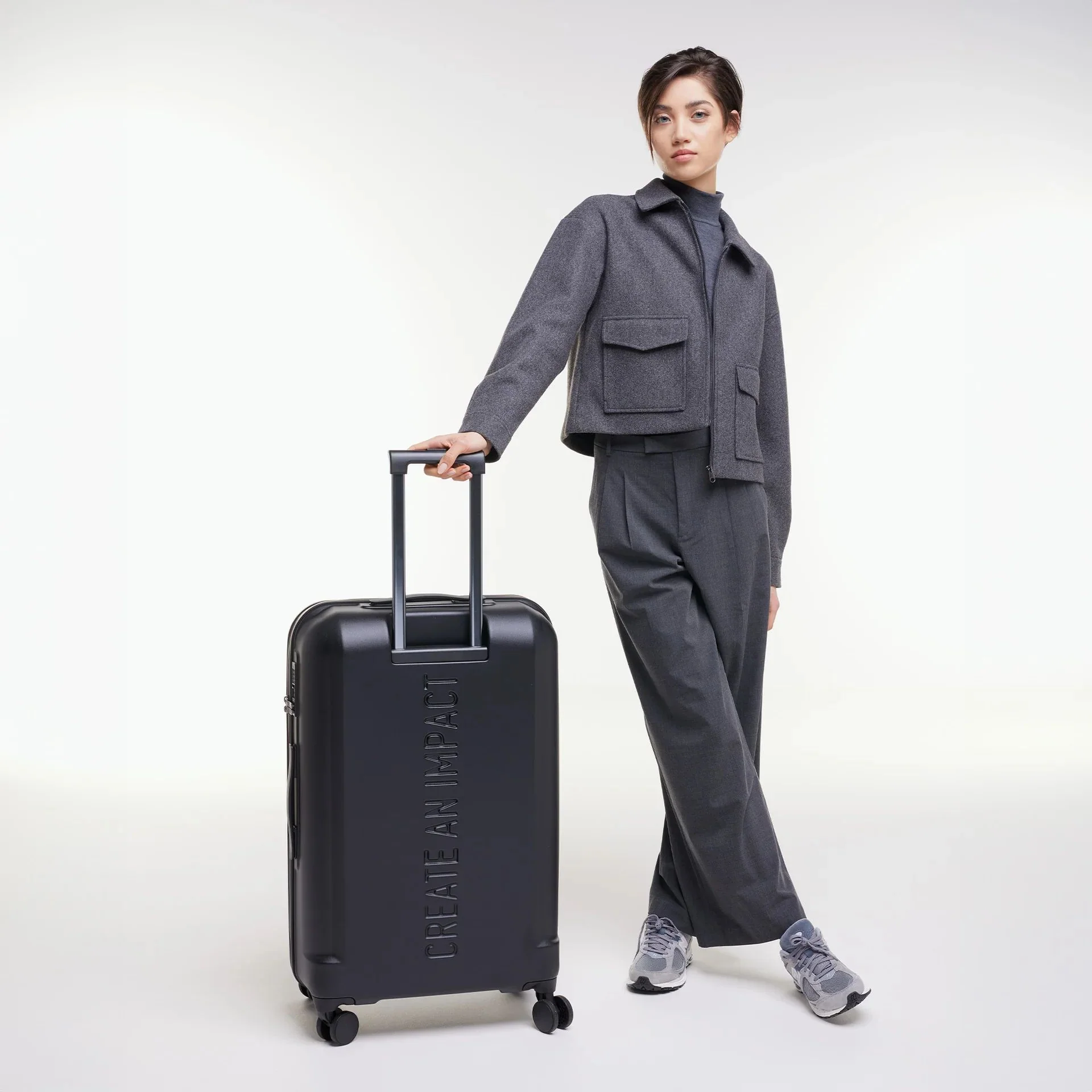 GOT BAG MALETA RE-SHELL CHECKED 78cm - MATERIAL RECICLADO - Image 17