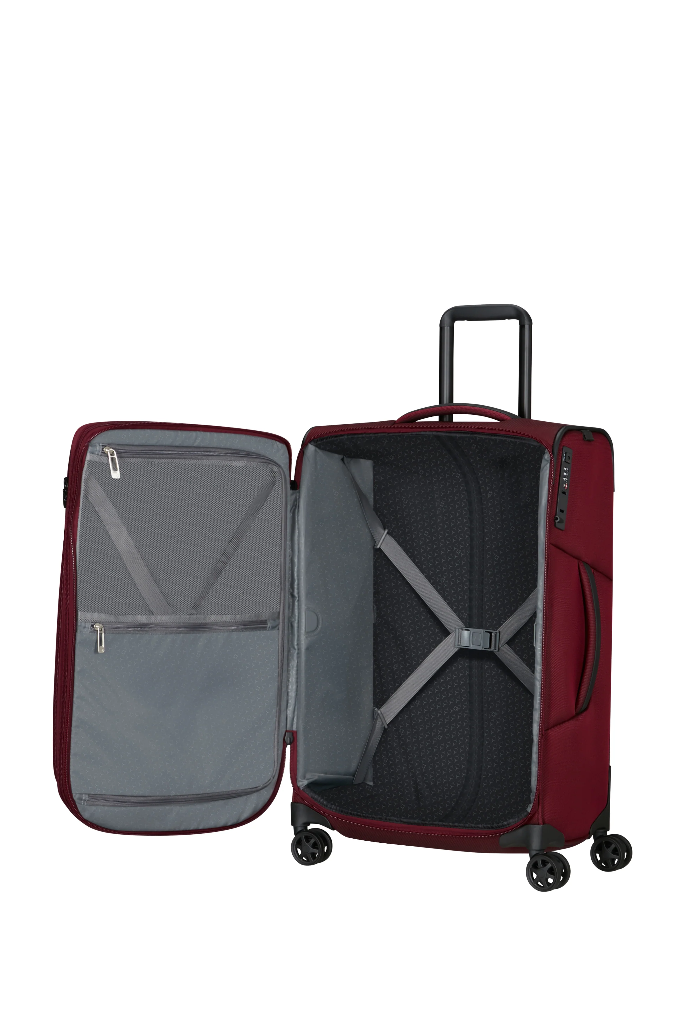 RESPARK Maleta Mediana 67 cm Extensible 4 ruedas - Image 116