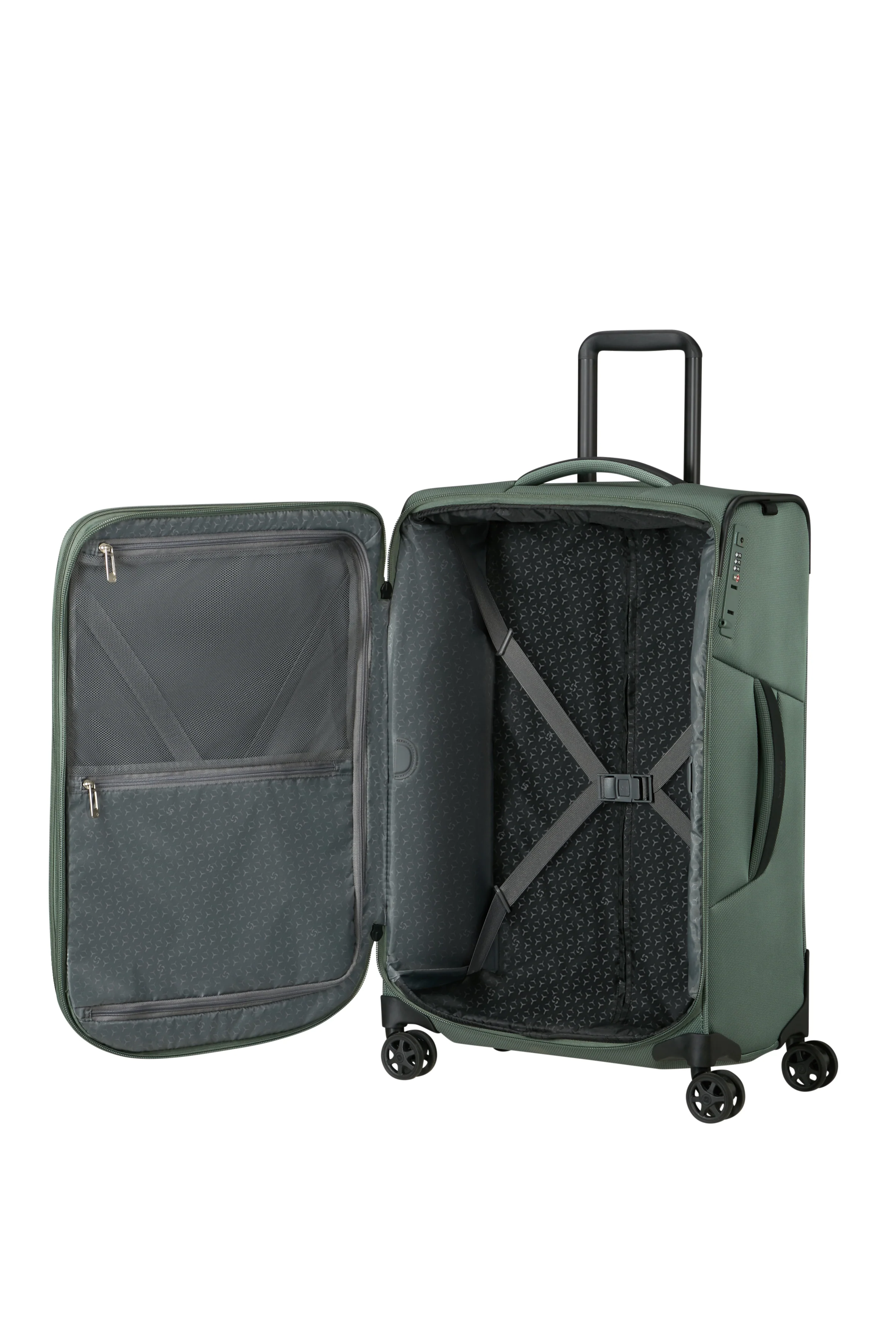 RESPARK Maleta Mediana 67 cm Extensible 4 ruedas - Image 125