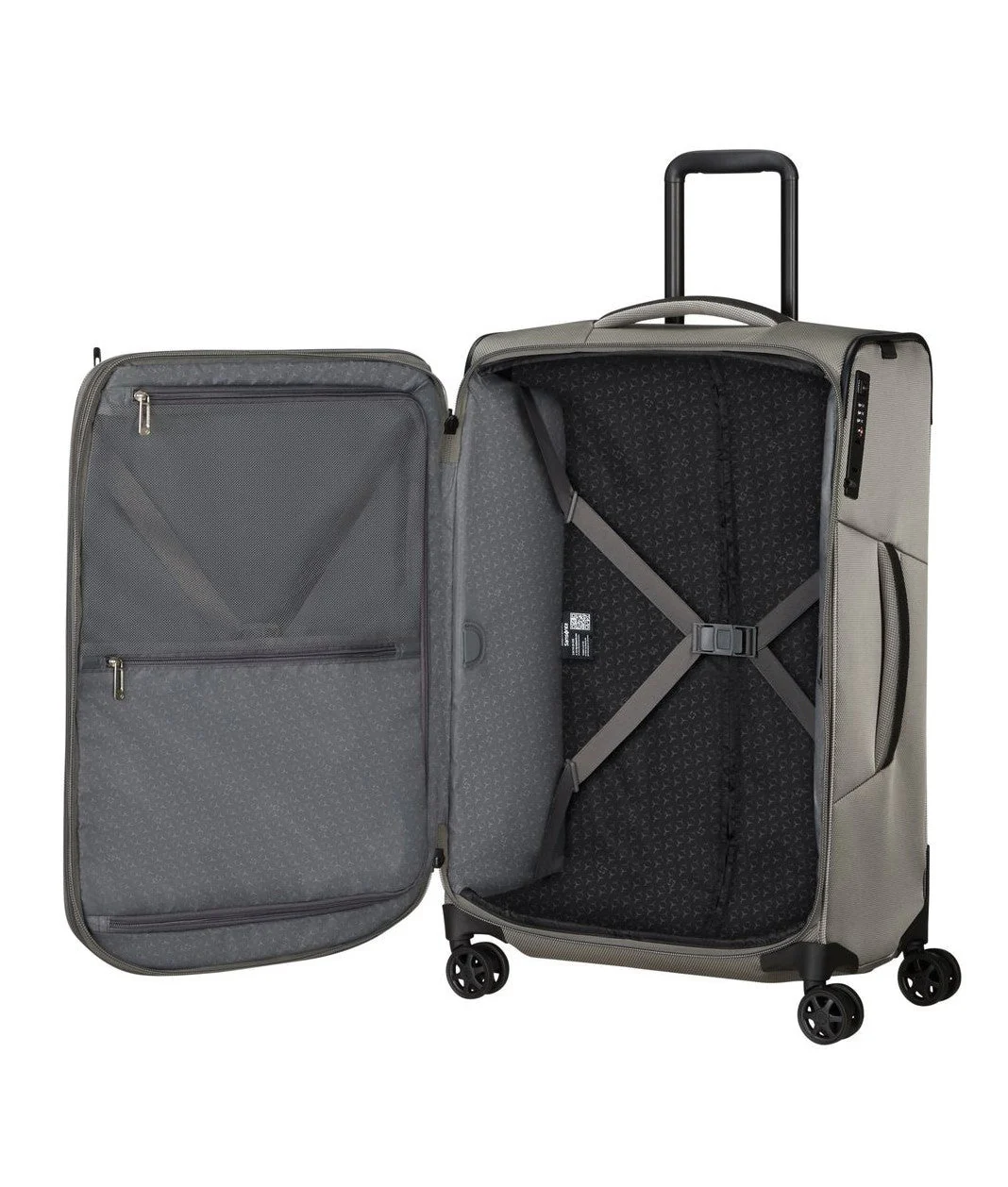RESPARK Maleta Mediana 67 cm Extensible 4 ruedas - Image 78