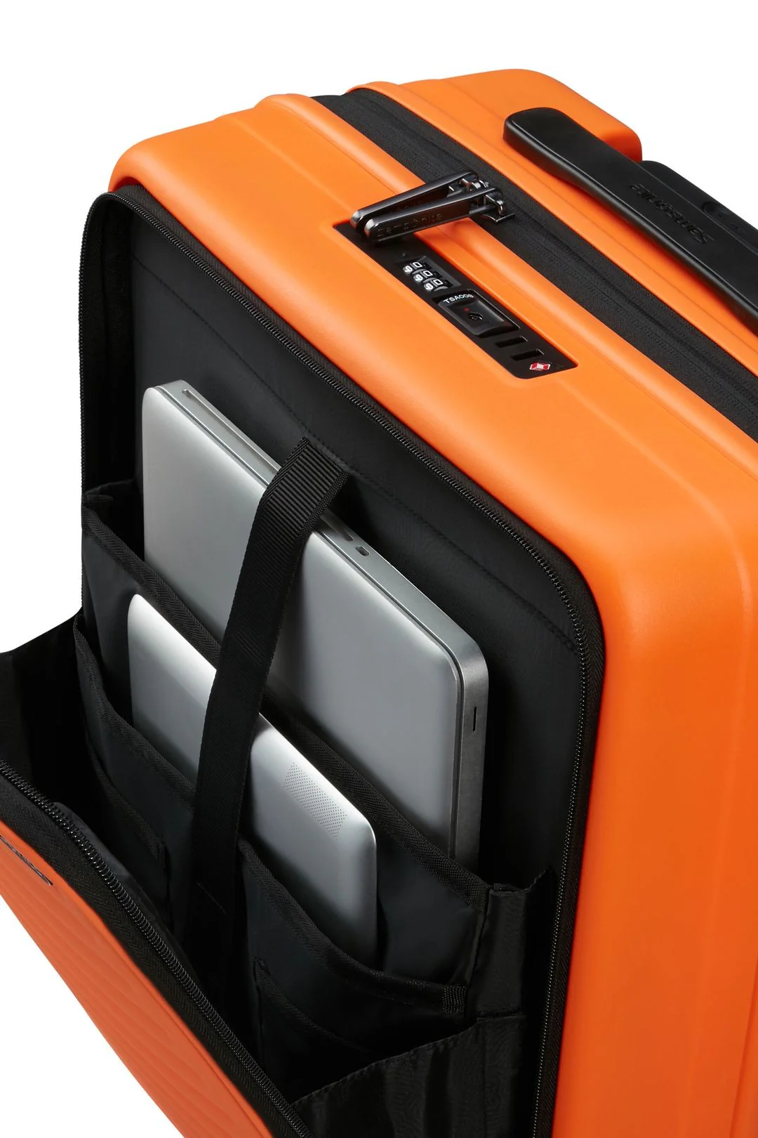 SAMSONITE MALETA DE CABINA  EXTENSIBLE EASY ACCES RESTACKD 55CM- Naranja - Image 2