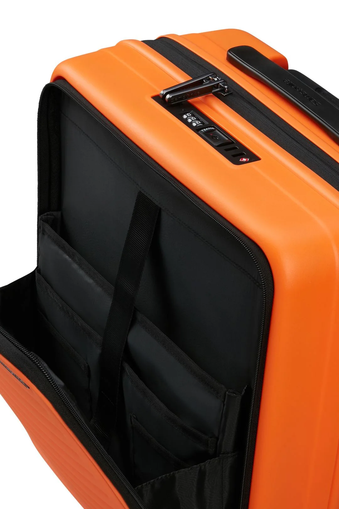 SAMSONITE MALETA DE CABINA  EXTENSIBLE EASY ACCES RESTACKD 55CM- Naranja - Image 3