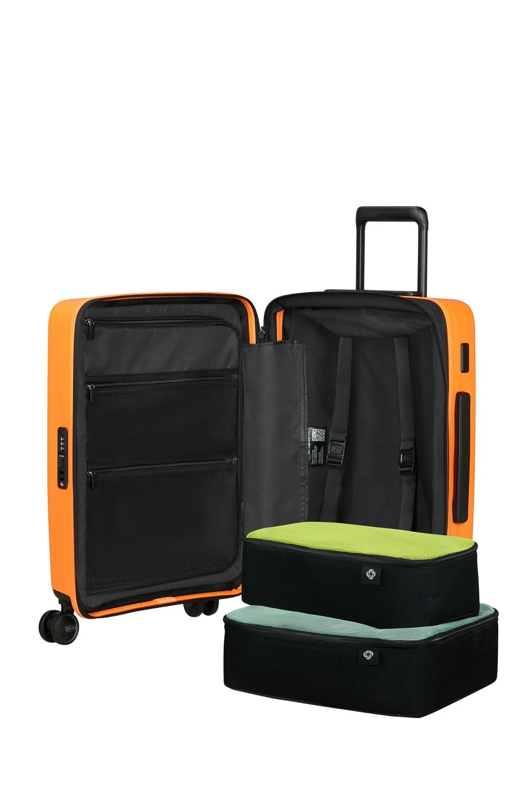 SAMSONITE MALETA DE CABINA  EXTENSIBLE EASY ACCES RESTACKD 55CM- Naranja - Image 7