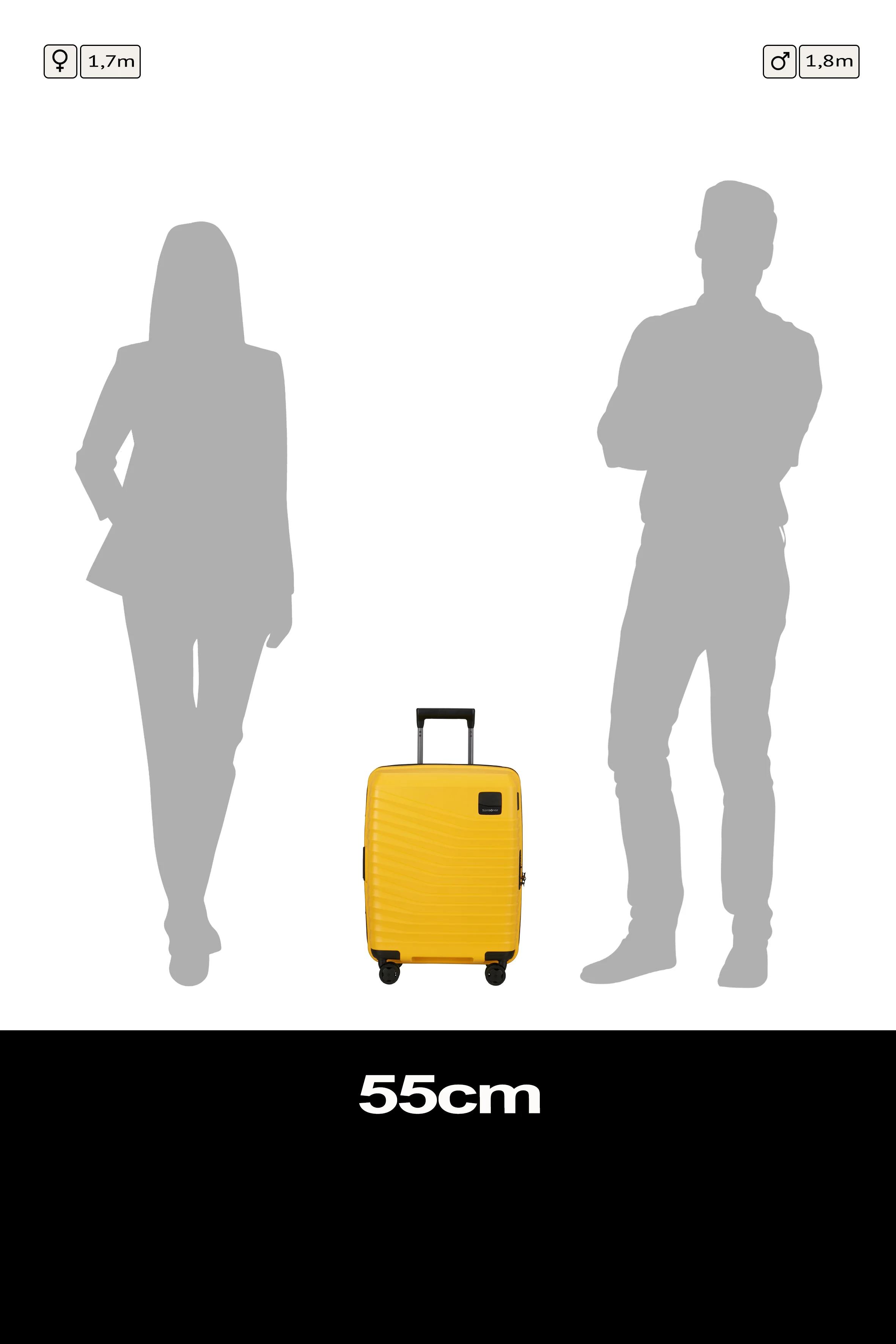 SAMSONITE MALETA DE CABINA EXTENSIBLE INTUO 55CM - Image 71