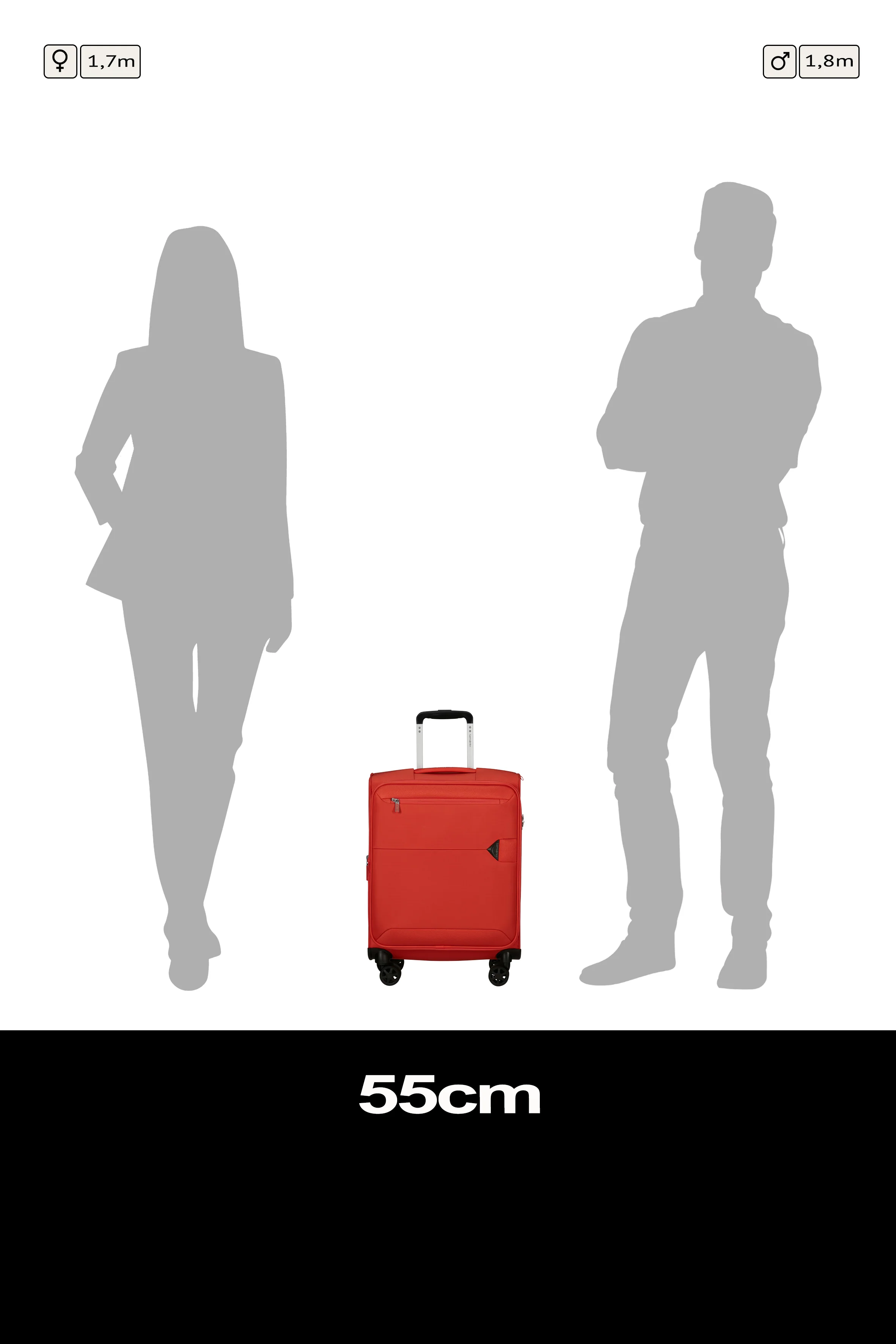 SAMSONITE MALETA DE CABINA EXTENSIBLE URBIFY 55CM - Image 62