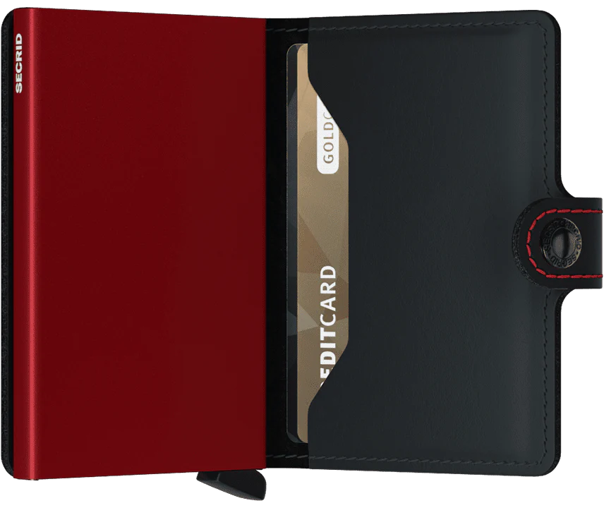 Secrid MiniWallet Matte Black&Red - Image 2
