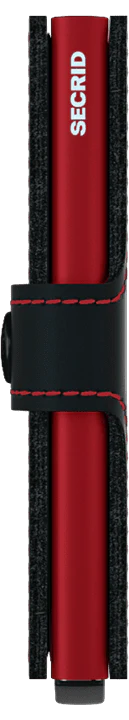 Secrid MiniWallet Matte Black&Red - Image 4