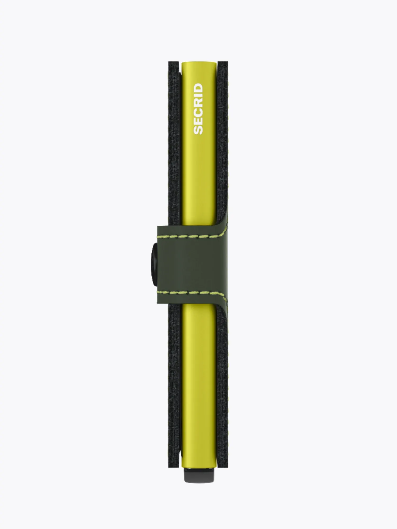 Secrid MiniWallet Matte Grey & Lime - Image 10
