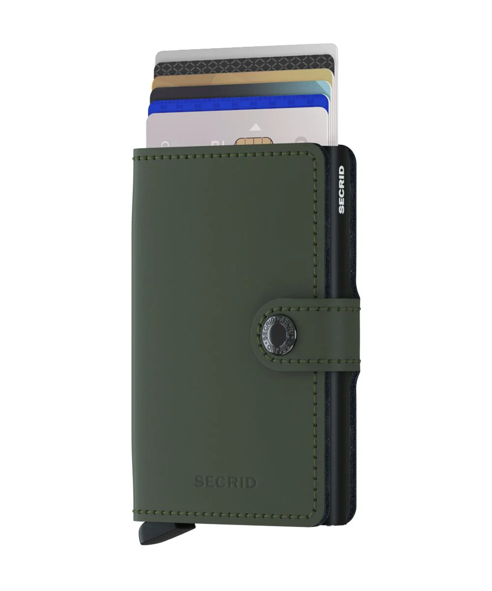 Secrid MiniWallet Matte Green-Black - Image 2