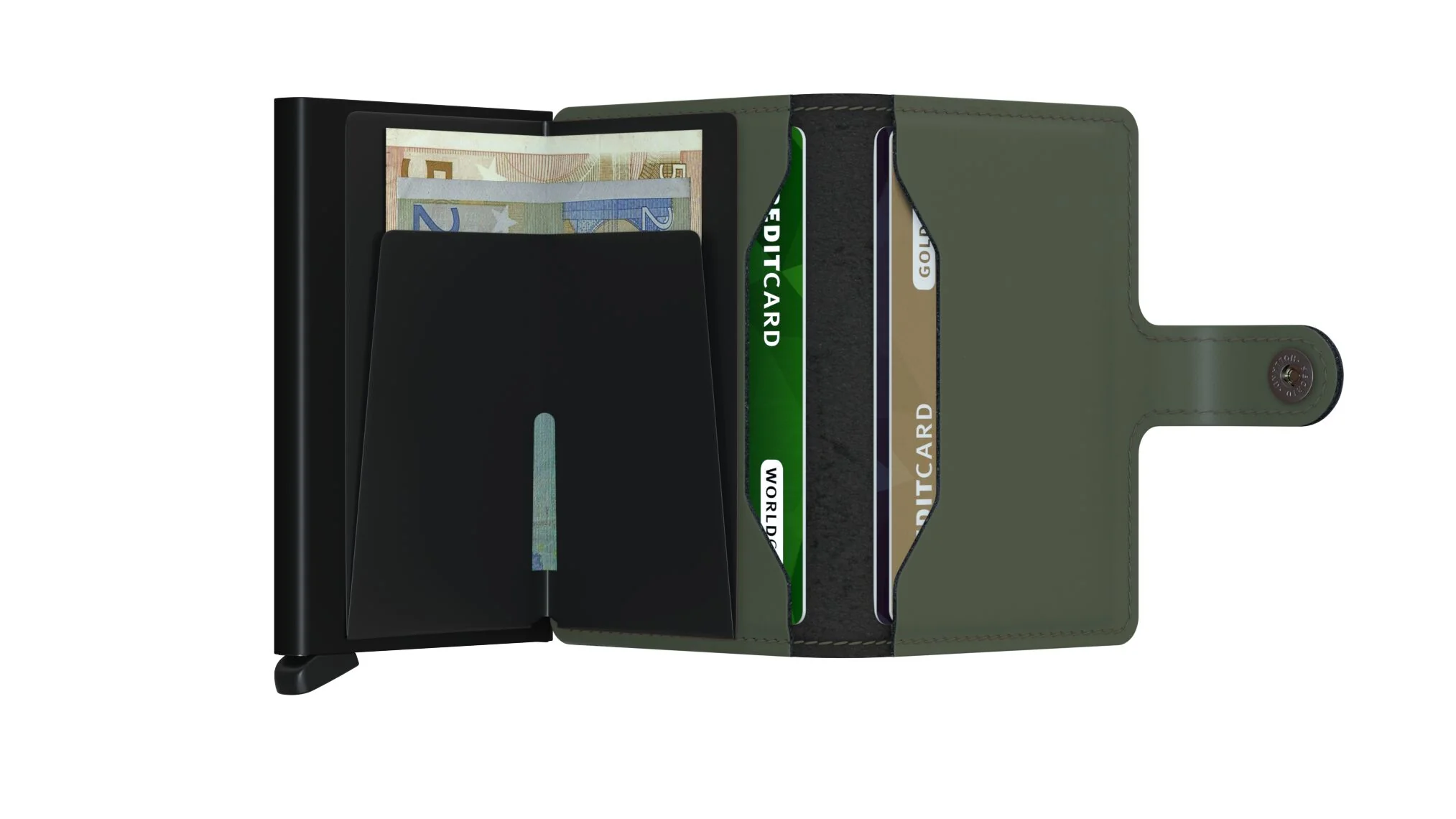Secrid MiniWallet Matte Green-Black - Image 3