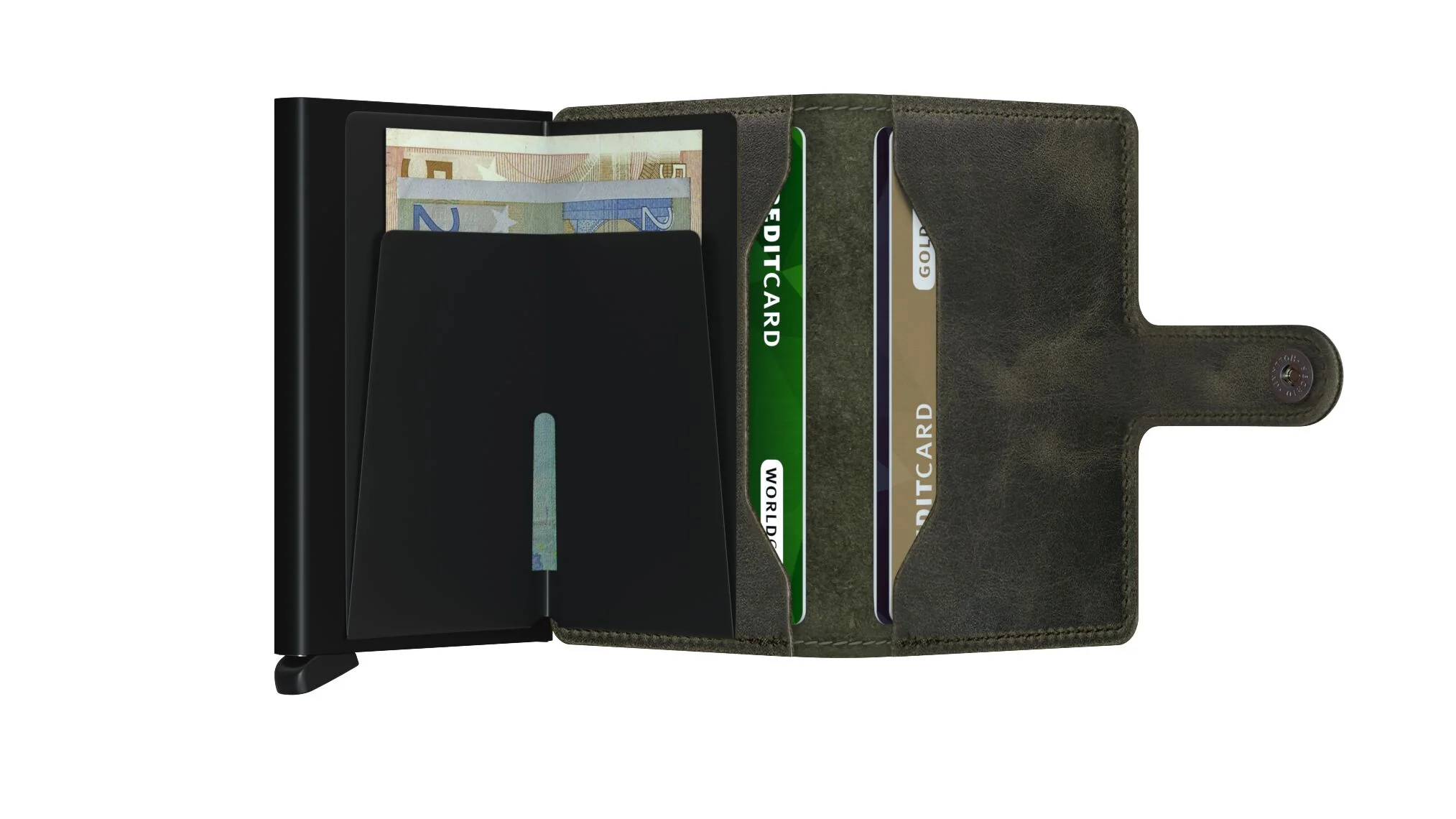 Secrid MiniWallet Vintage Olive-Black - Image 3