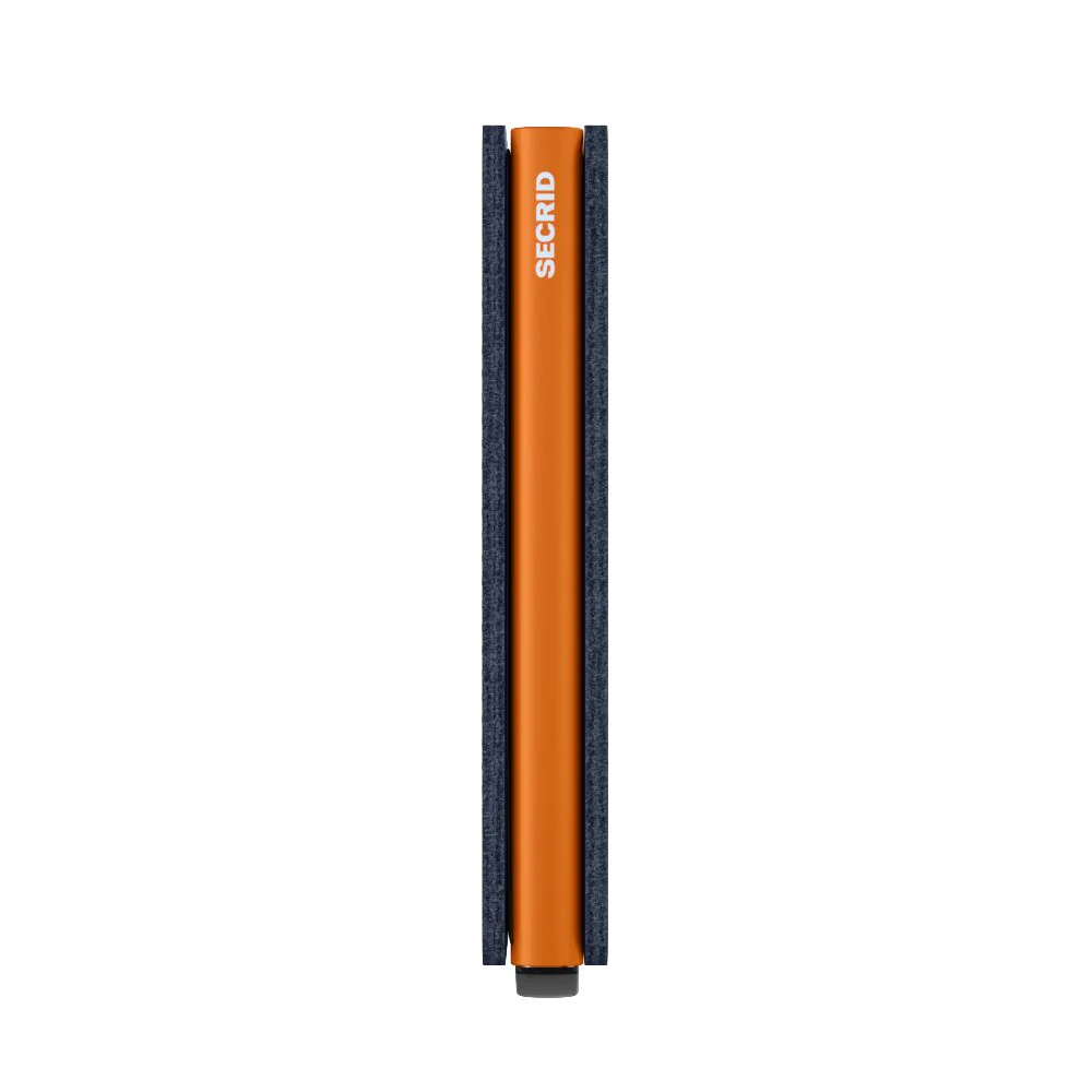 SECRID SLIMWALLET MATTE NIGHT BLUE & ORANGE - Image 2