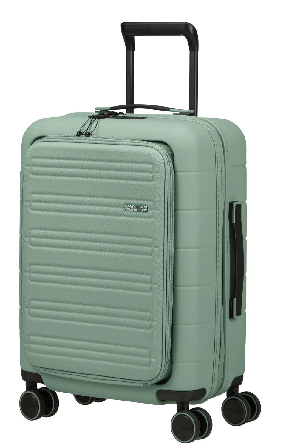 SET AMERICAN TOURISTER MALETA DE CABINA NOVASTREAM SMART Y MOCHILA URBAN GROOVE UG16 Verde - Image 2