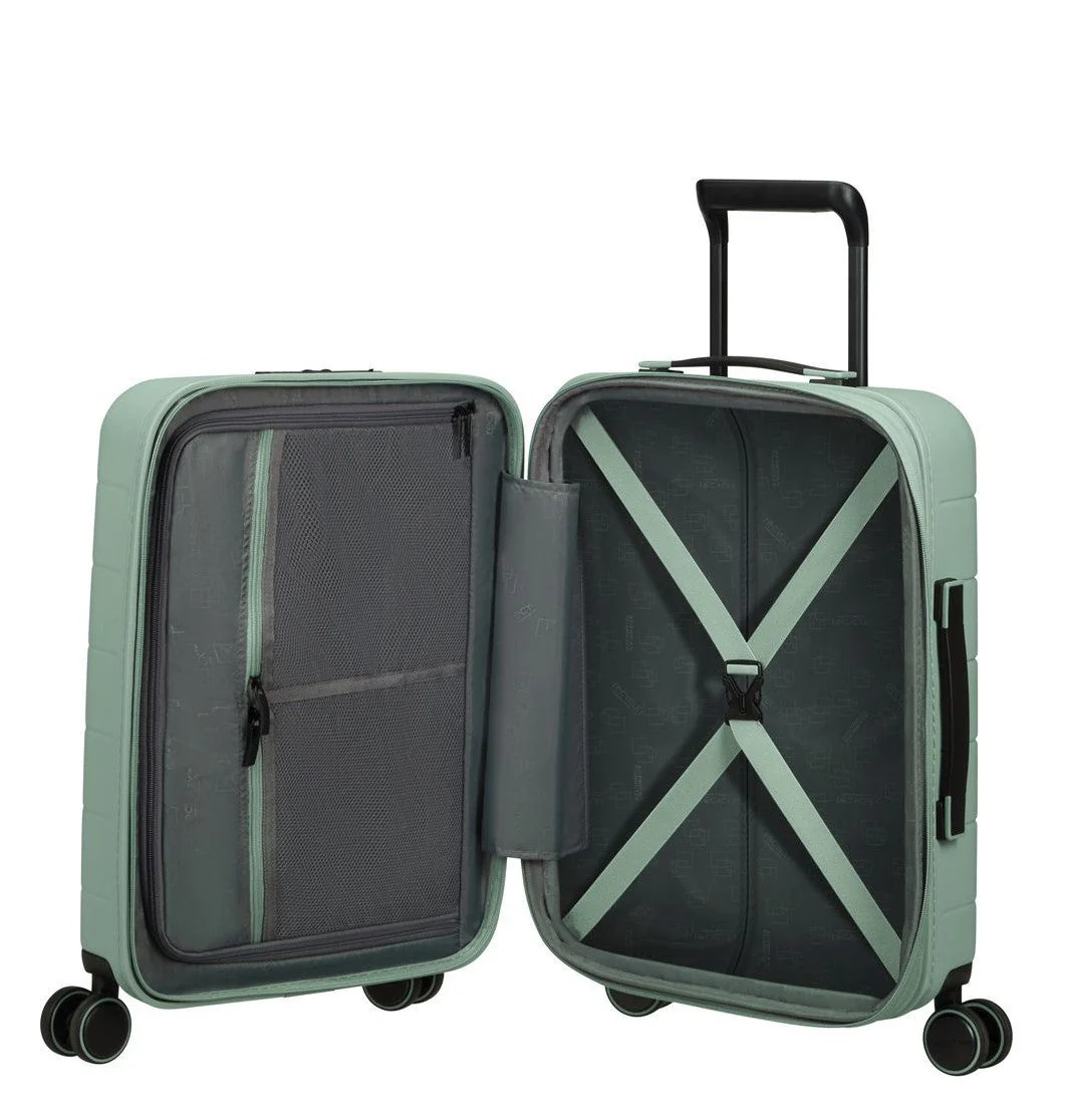 SET AMERICAN TOURISTER MALETA DE CABINA NOVASTREAM SMART Y MOCHILA URBAN GROOVE UG16 Verde - Image 8