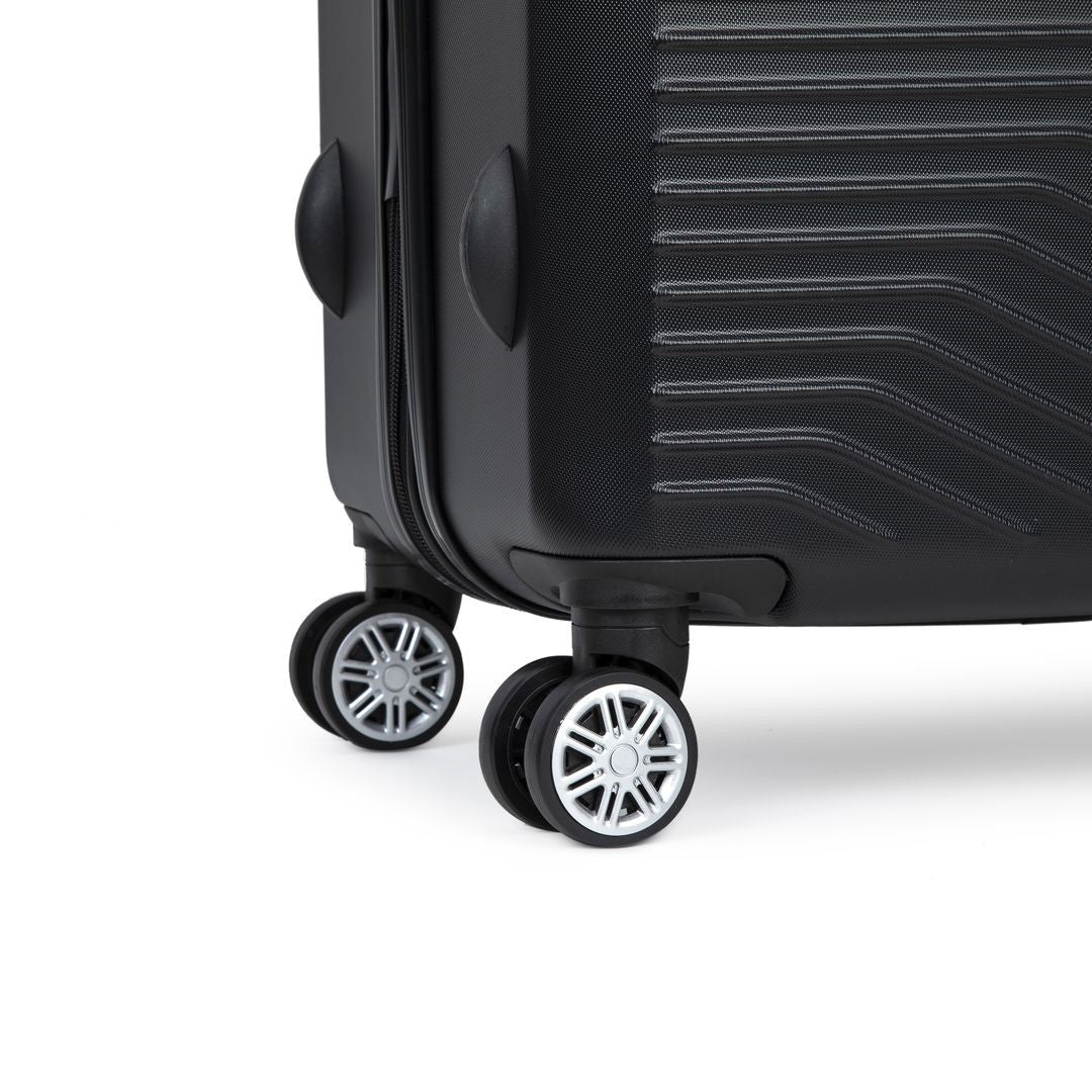 SET DE GREENWICH MALETA DE CABINA NAIROBI Y BOLSA DE VIAJE BUFON Negro - Image 8