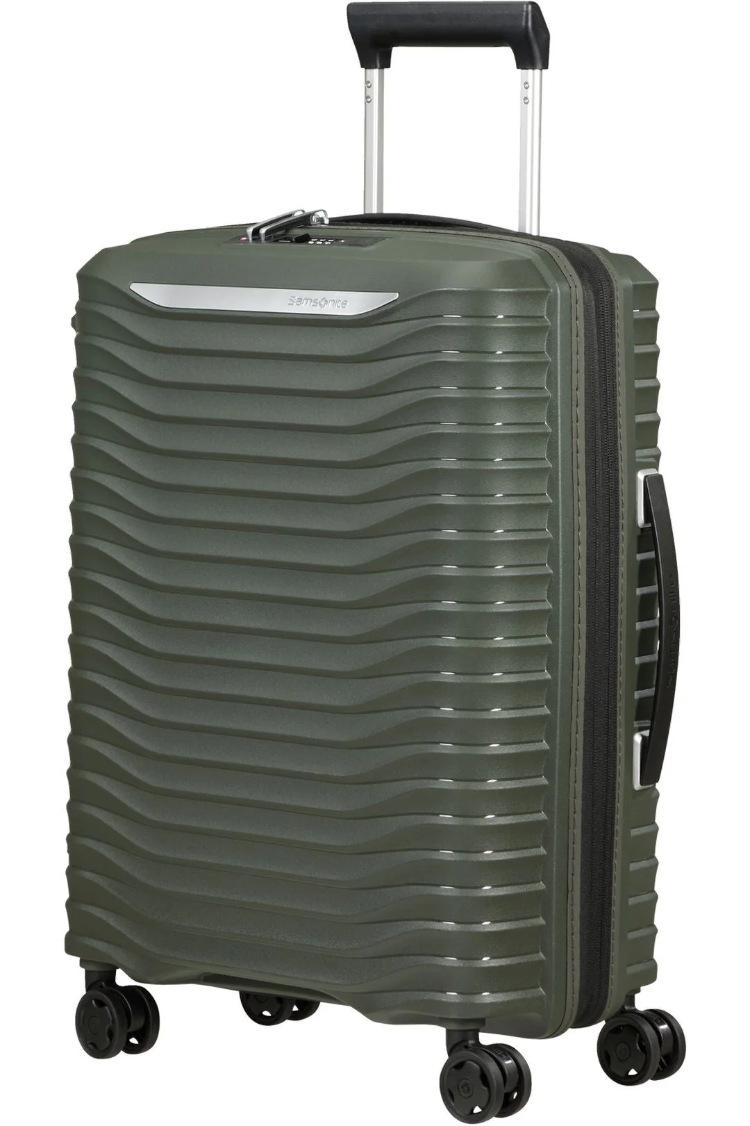 SET DE SAMSONITE MALETA DE CABINA EXTENSIBLE UPSCAPE CON MOCHILA 15” BIZ2GO Verde Oscuro - Image 2