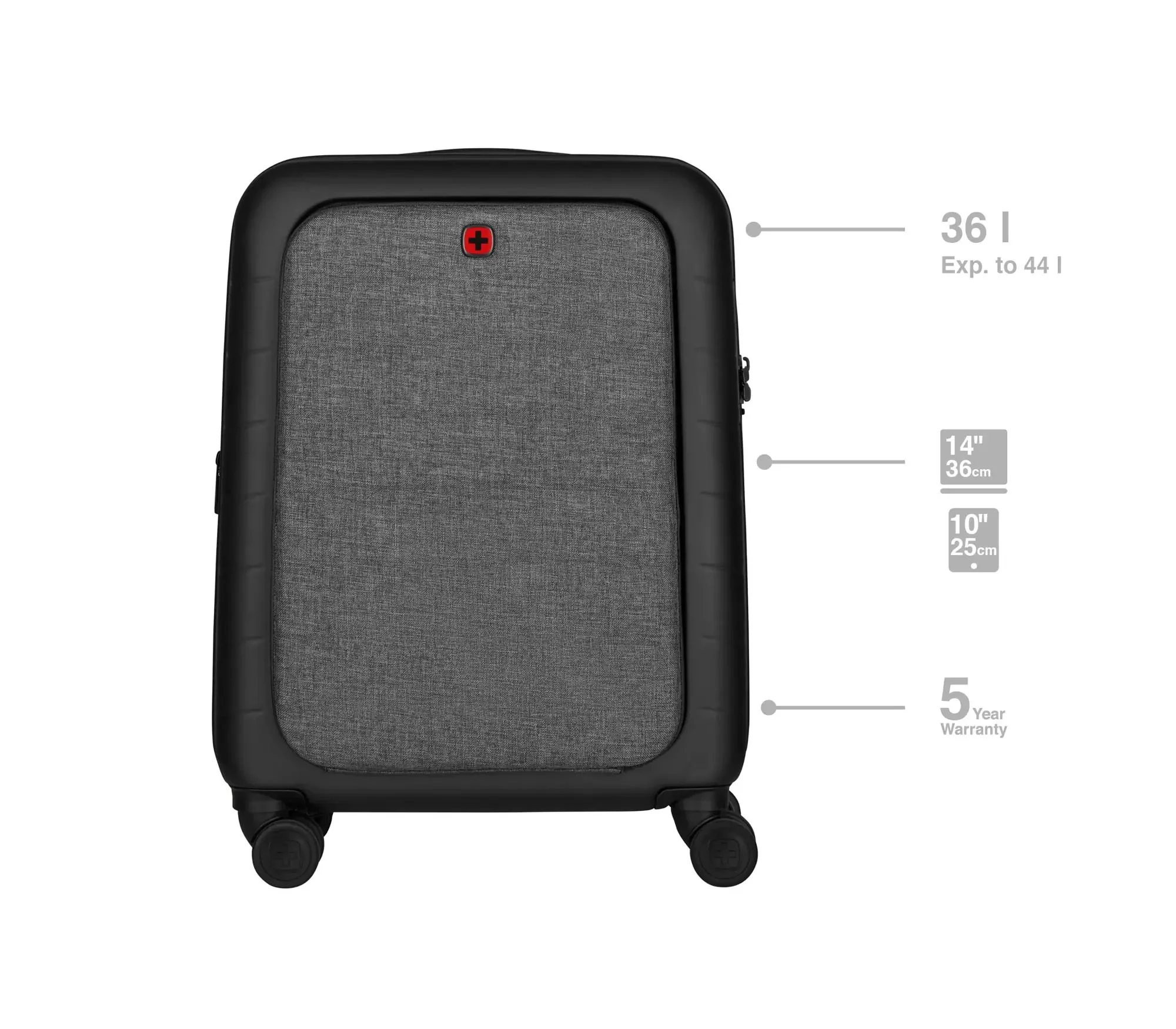 WENGER SYNTRY Maleta de cabina con compartimento para PC 55cm - Image 3