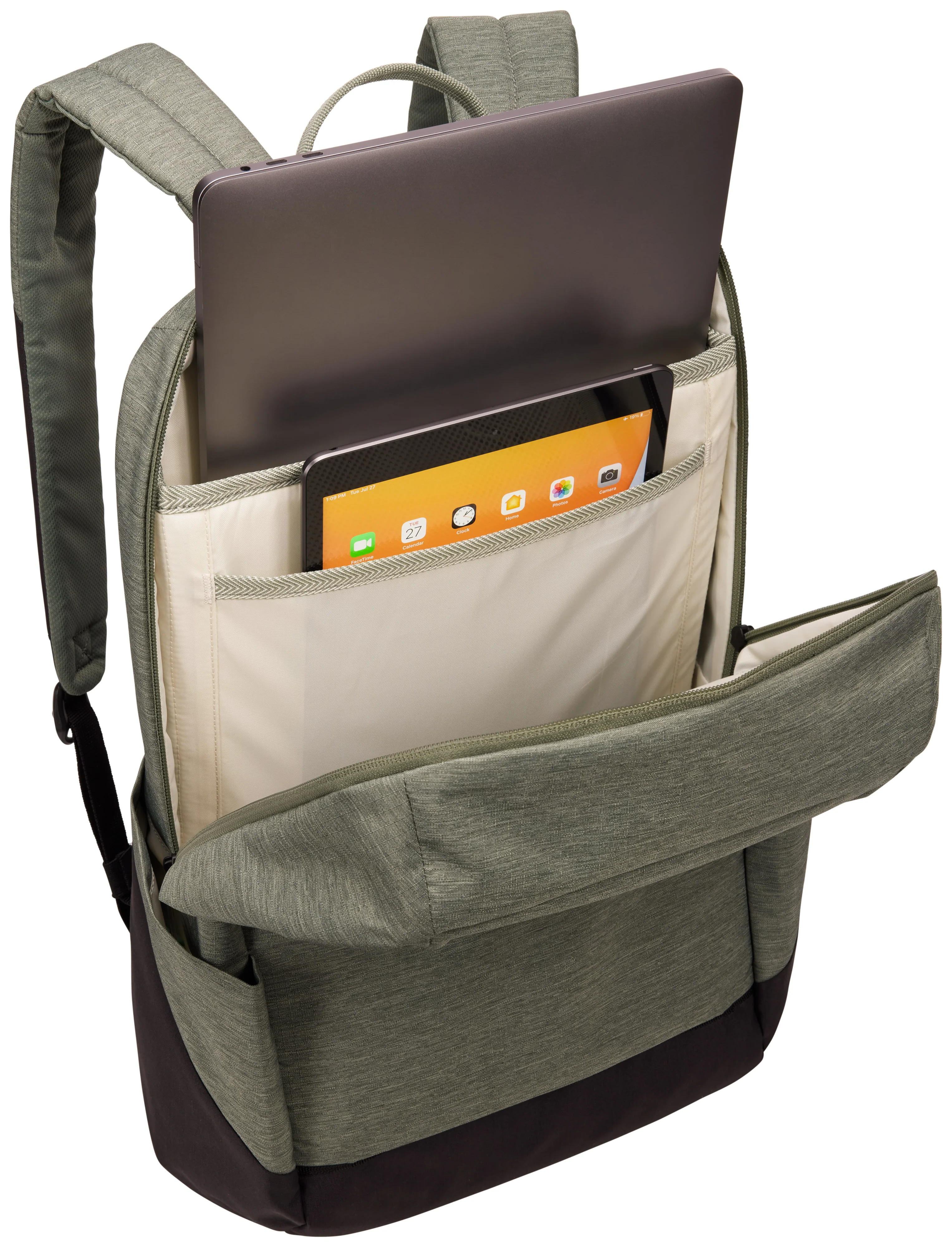THULE LITHOS BACKPACK 20L Agave/Black - Image 2