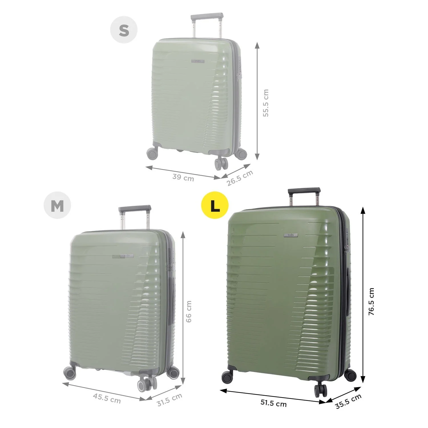 TOTTO Maleta Extensible grande TRAVELER - Image 41