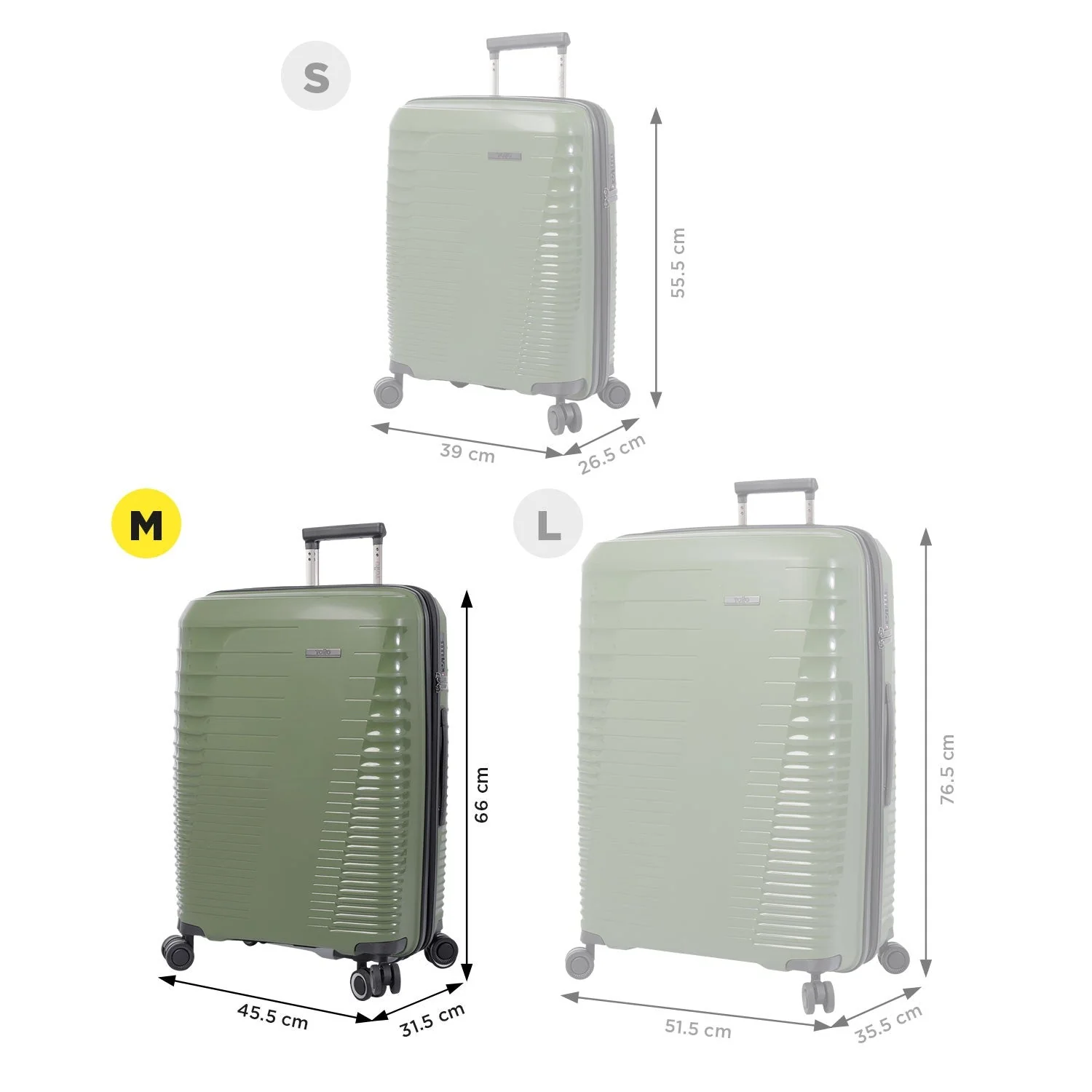 TOTTO Maleta Extensible mediana TRAVELER - Image 35