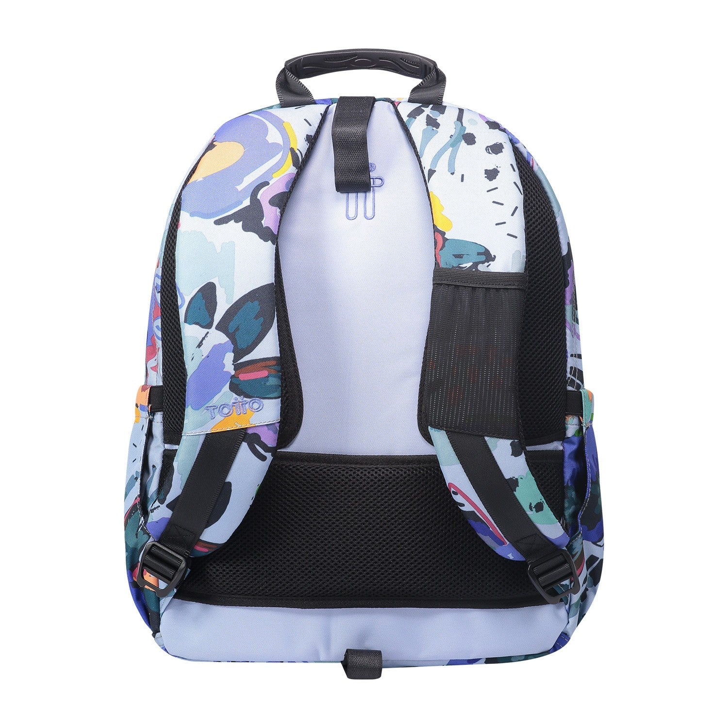 TOTTO Mochila escolar - Acuareles - 4H1 Lienzo Floral - Image 3