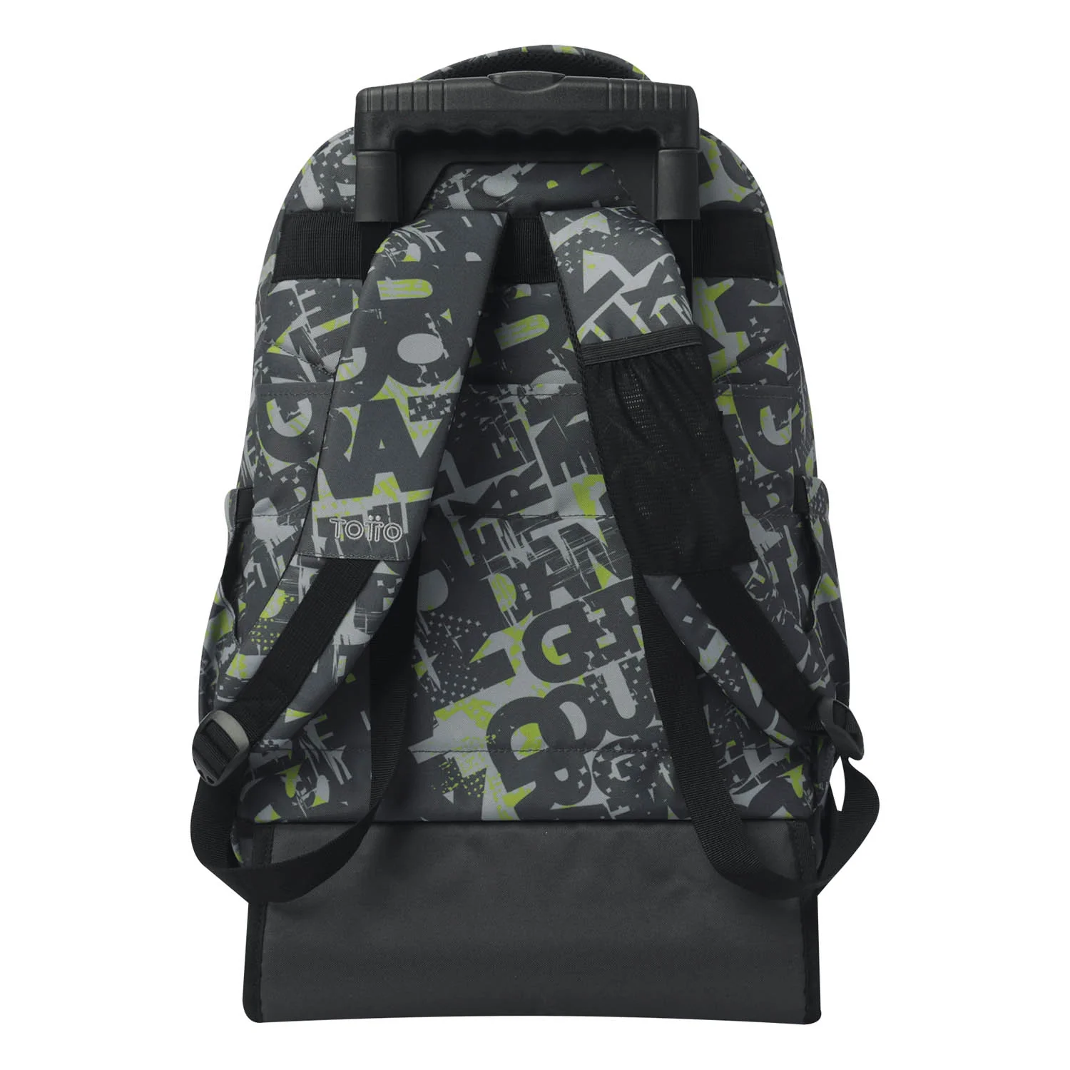 TOTTO Mochila escolar con ruedas  Renglones- 7YJ Texgrunge - Image 5