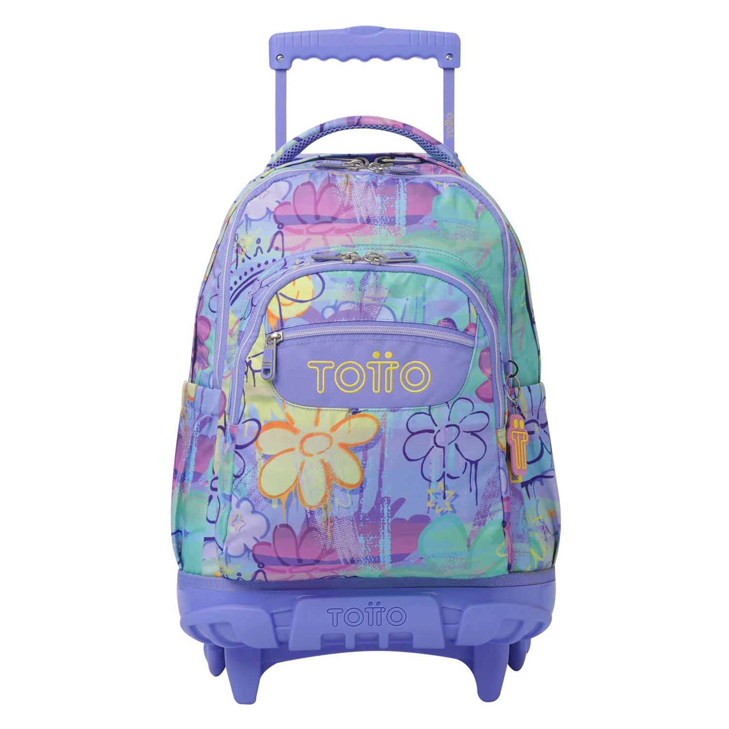 TOTTO Mochila escolar con ruedas  Renglones - 5Q8 Grafily - Image 2