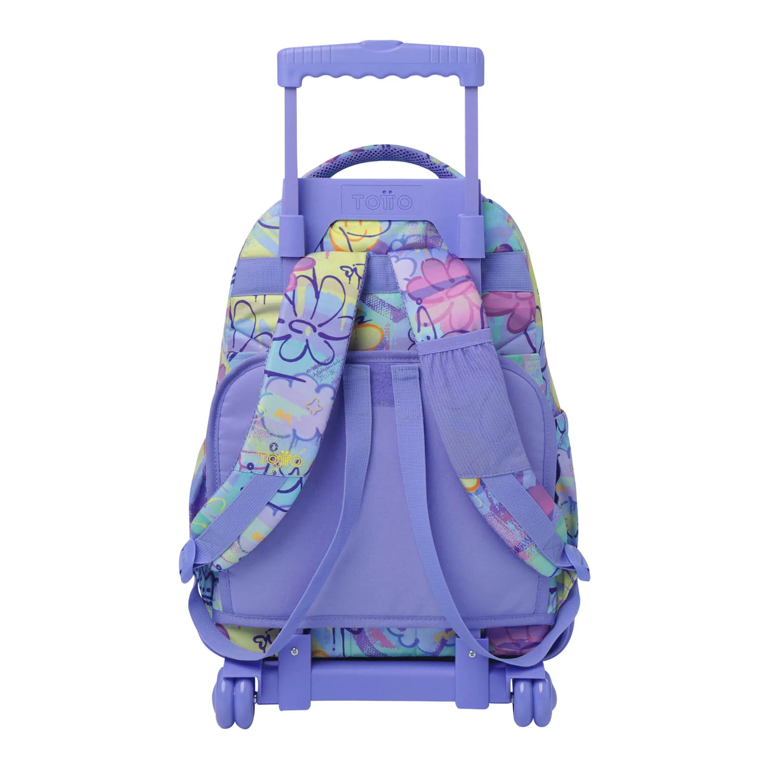 TOTTO Mochila escolar con ruedas  Renglones - 5Q8 Grafily - Image 4