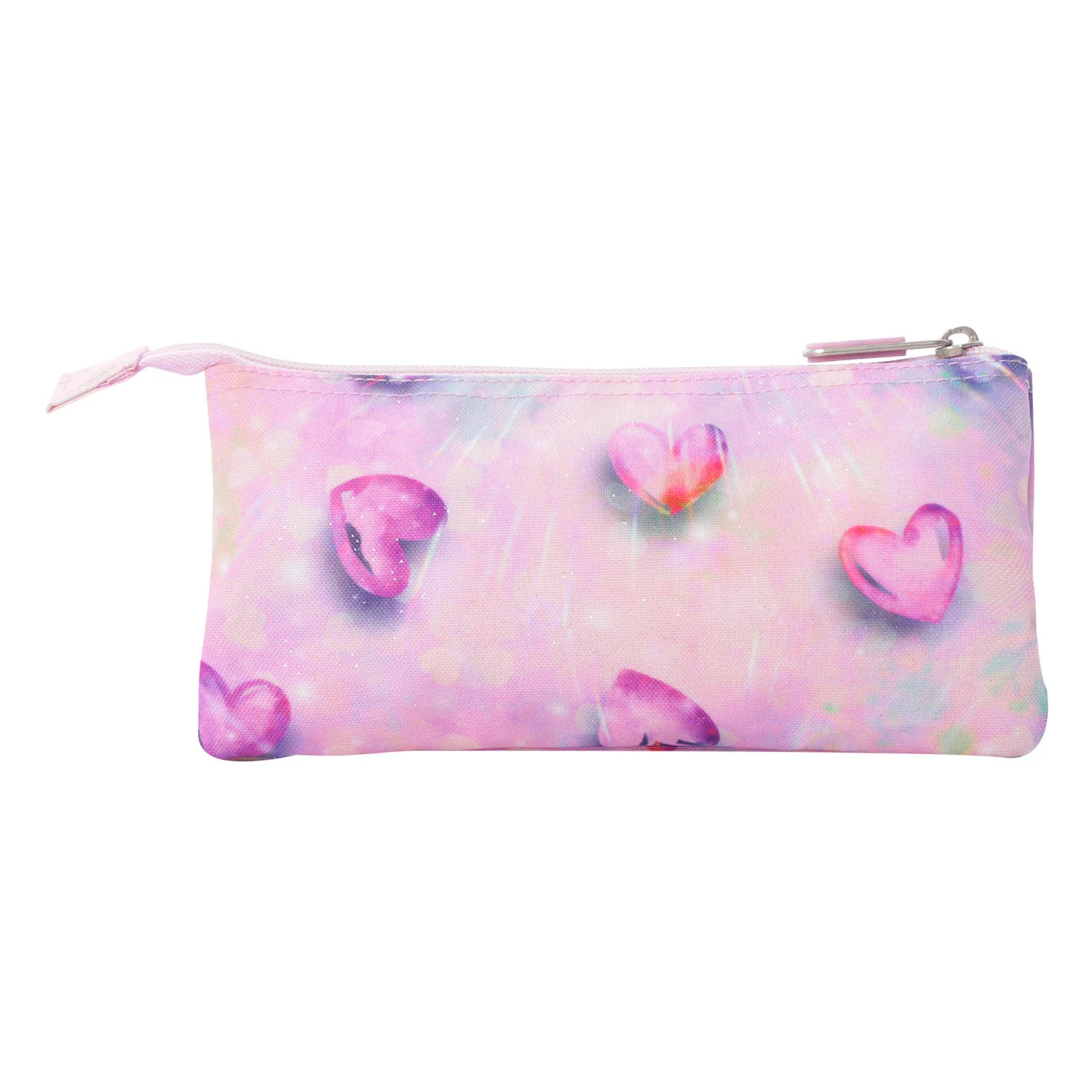 TOTTO Mochila escolar con ruedas Renglones + Estuche Tablero - 1KB Shiny Heart - Image 8