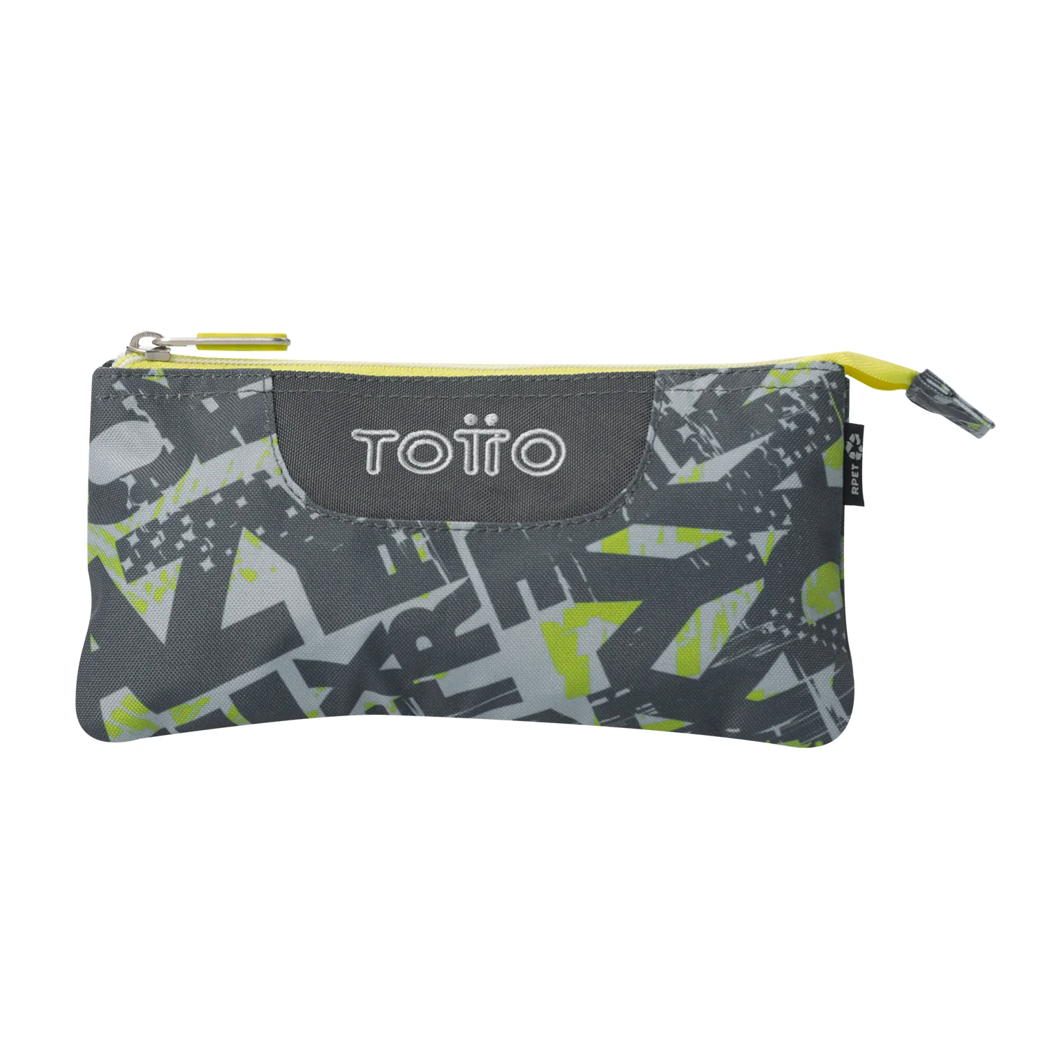 TOTTO Mochila escolar con ruedas Renglones + Estuche Tablero - 7YJ Texgrunge - Image 3