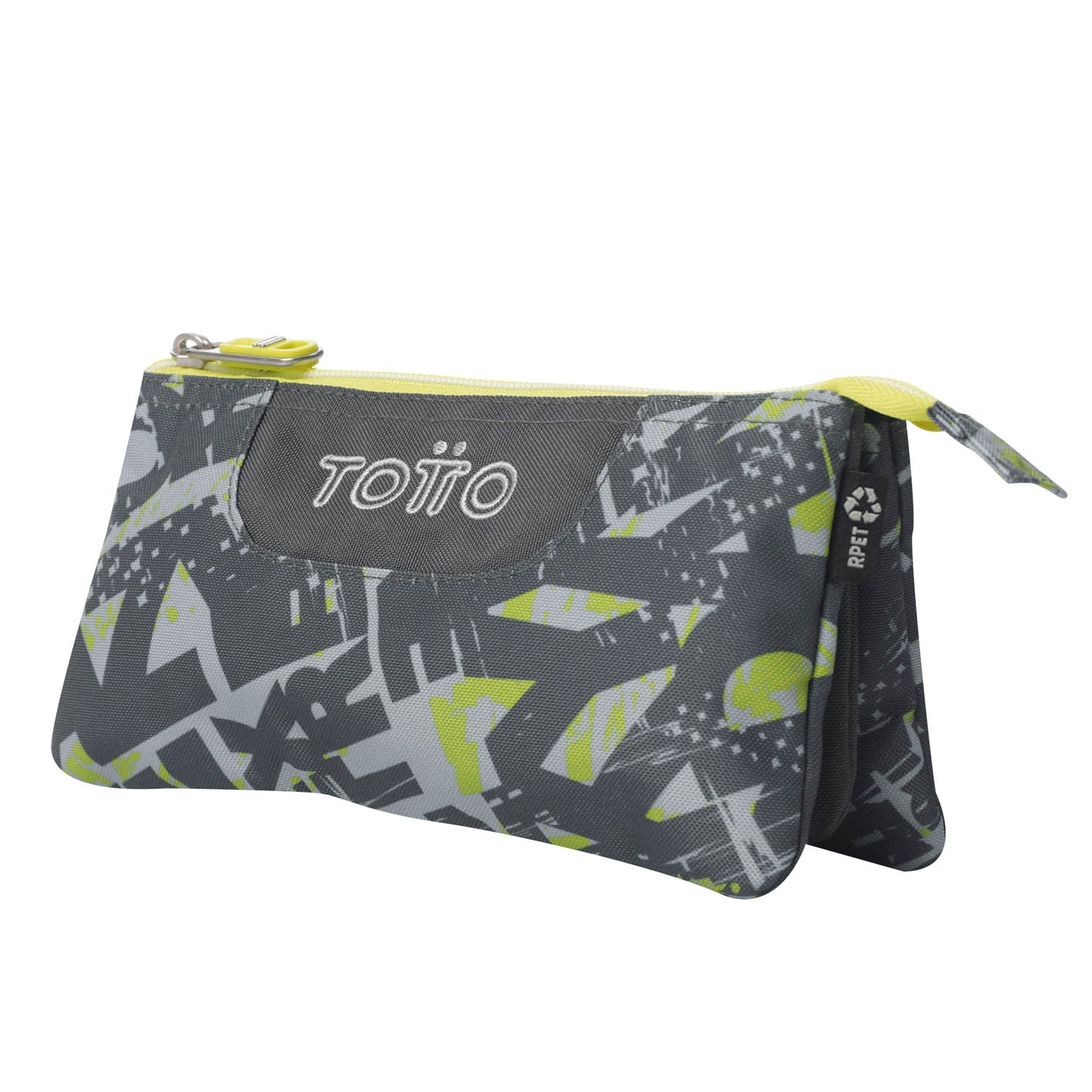 TOTTO Mochila escolar con ruedas Renglones + Estuche Tablero - 7YJ Texgrunge - Image 4