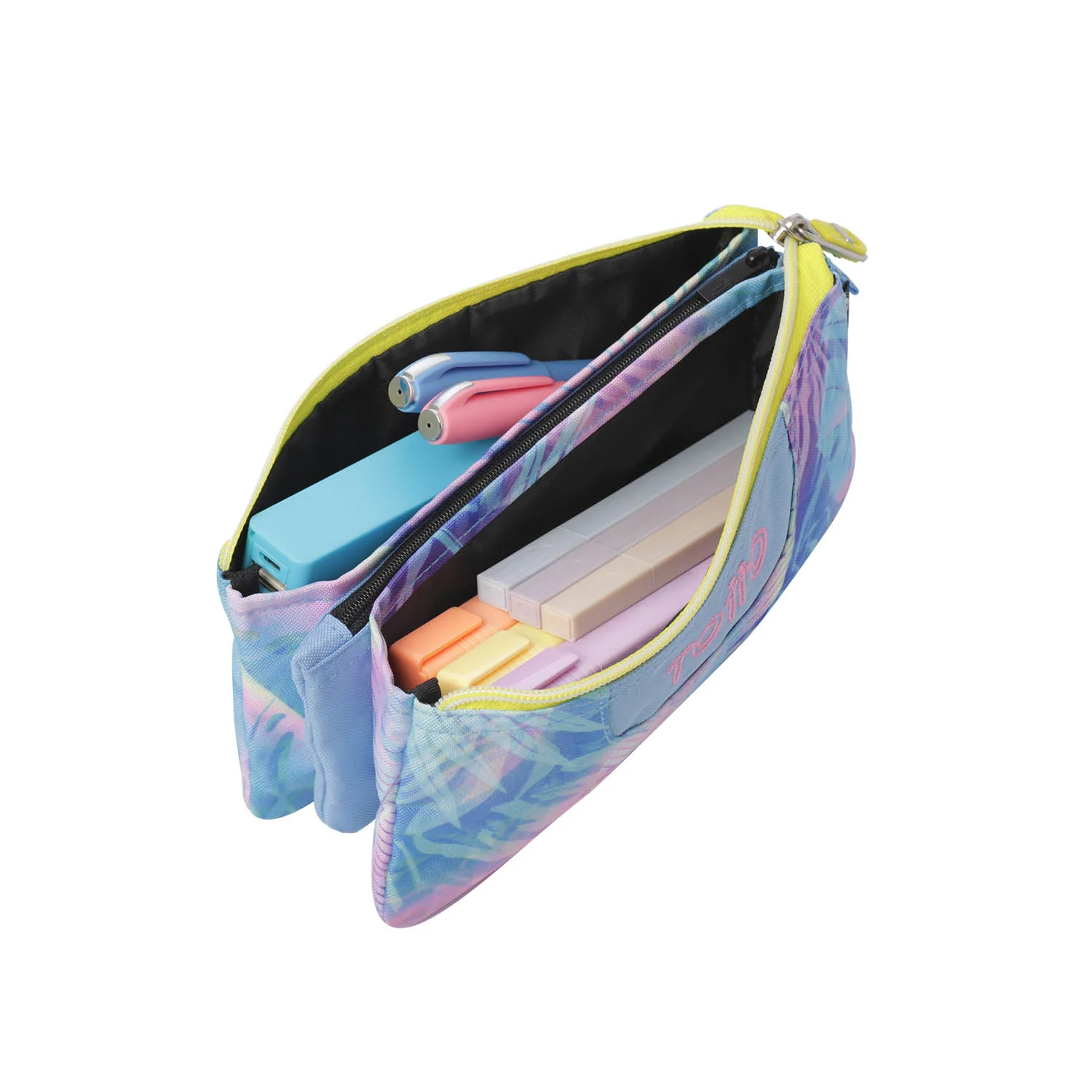TOTTO Mochila escolar con ruedas Renglones + Estuche Tablero - 0FB Prisma - Image 11