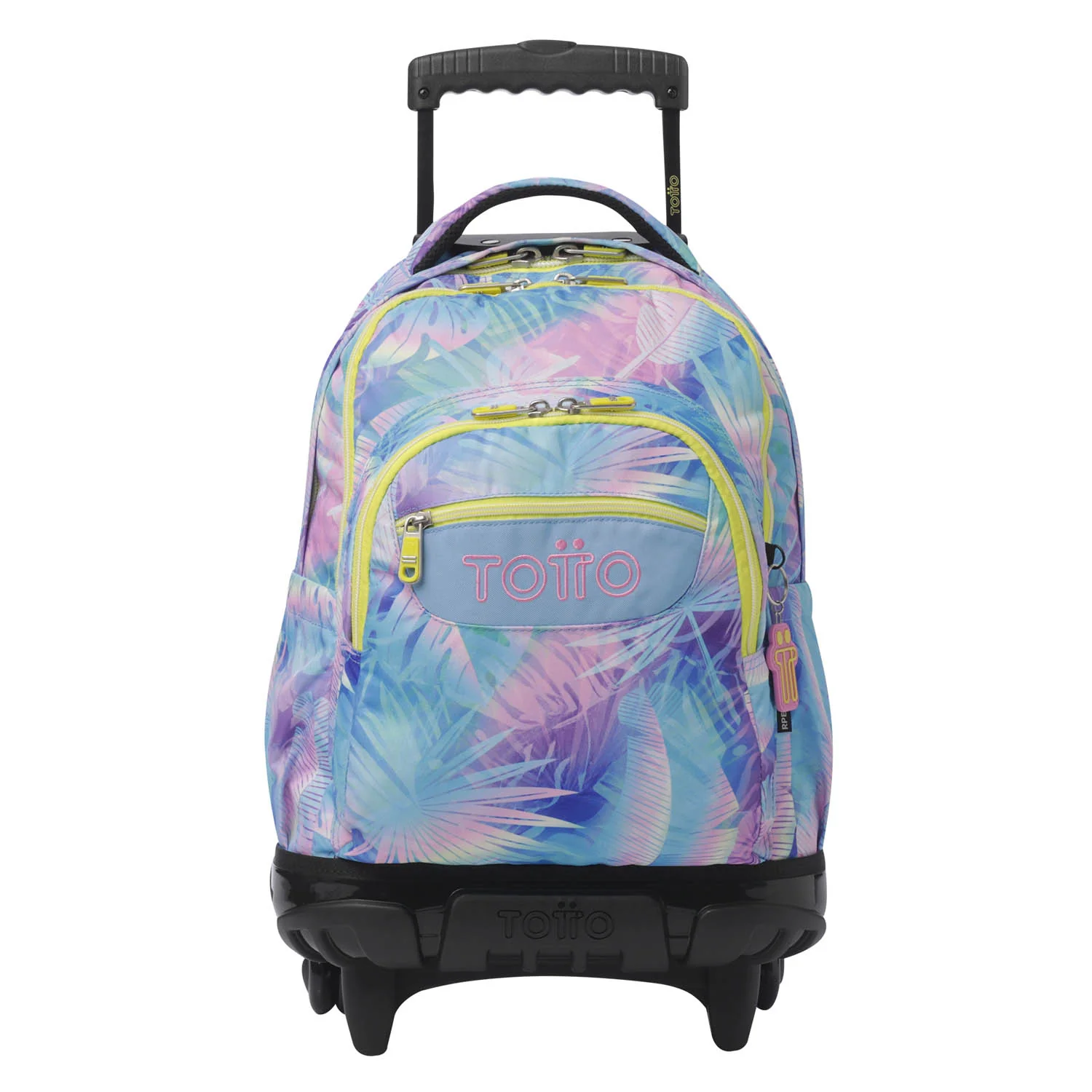 TOTTO Mochila escolar con ruedas Renglones + Estuche Tablero - 0FB Prisma - Image 2
