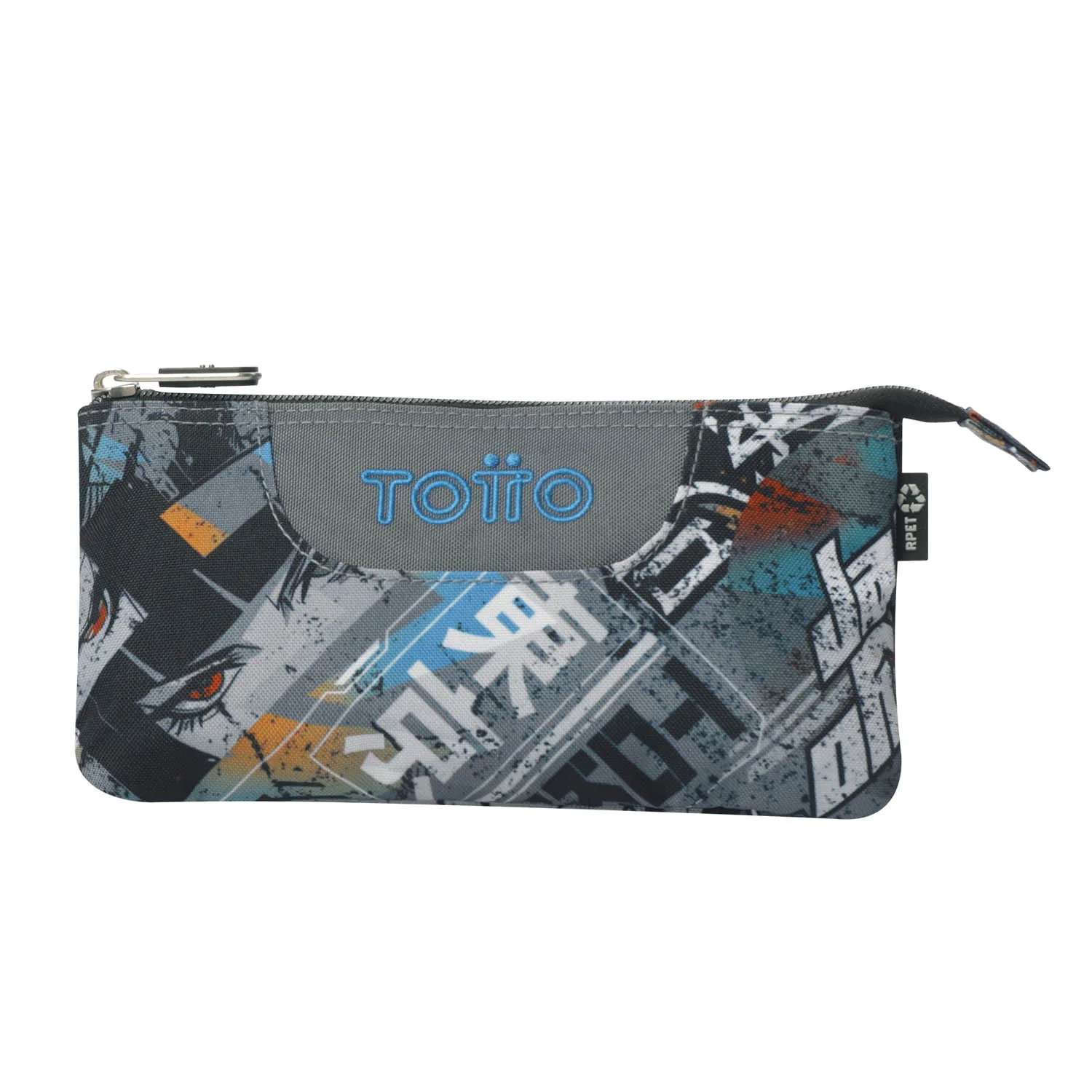 TOTTO Mochila escolar con ruedas Renglones + Estuche Tablero - 7YL Okubo - Image 3