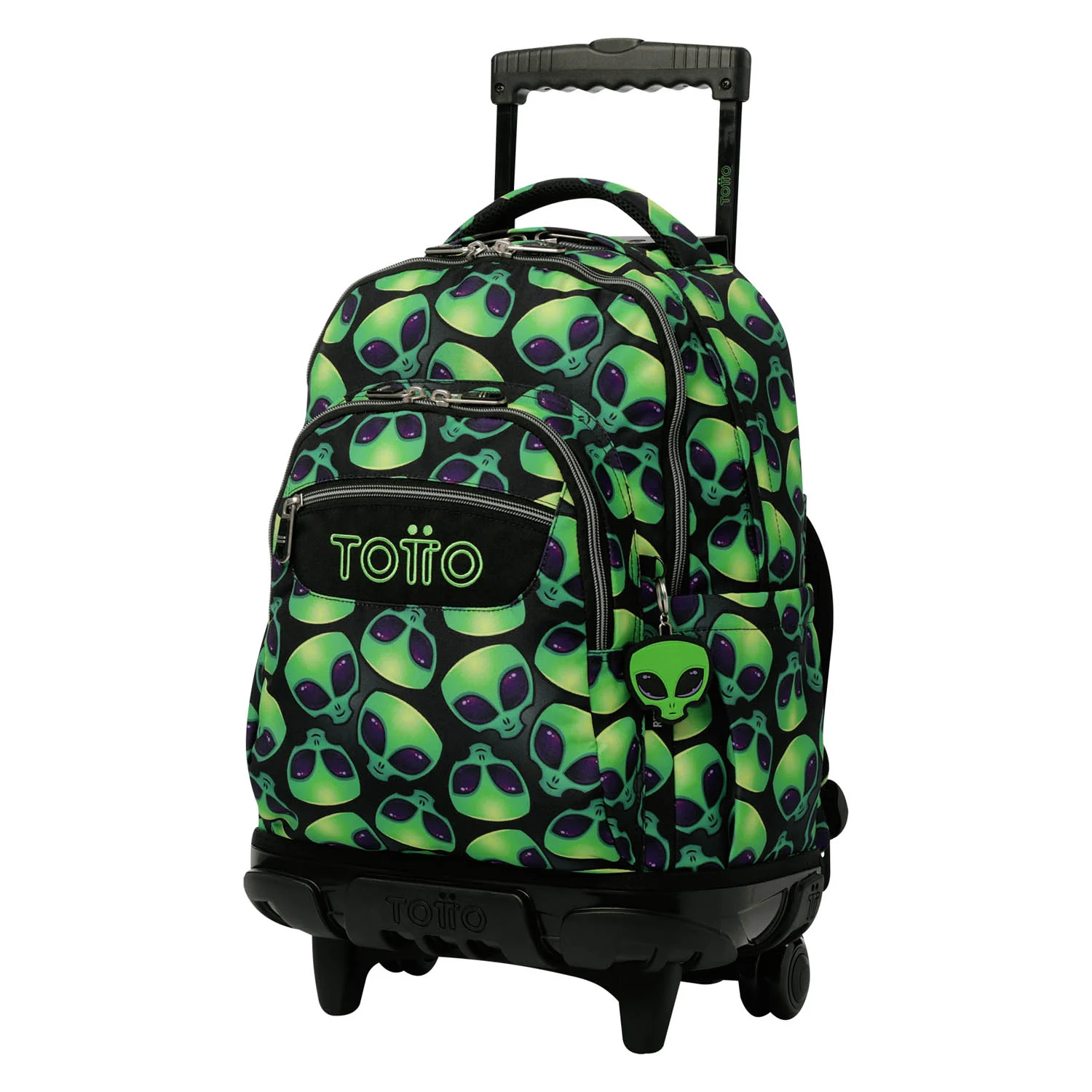 TOTTO Mochila escolar con ruedas Renglones + Estuche Tablero - 6DS Ali - Image 4