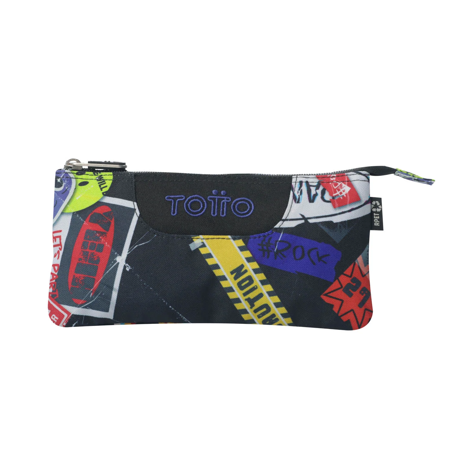 TOTTO Mochila escolar con ruedas Renglones + Estuche Tablero - 8C5 Sticky - Image 3
