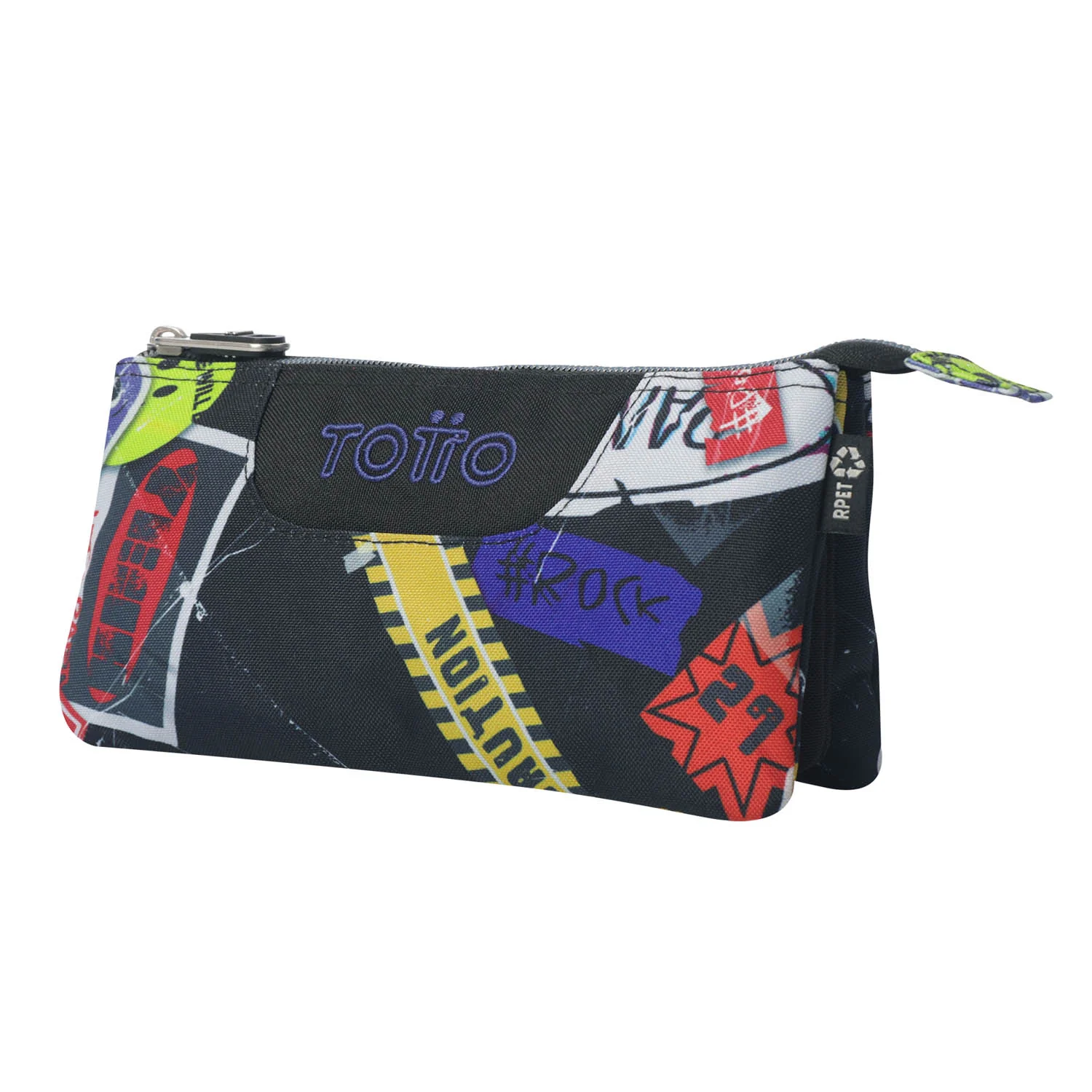 TOTTO Mochila escolar con ruedas Renglones + Estuche Tablero - 8C5 Sticky - Image 5