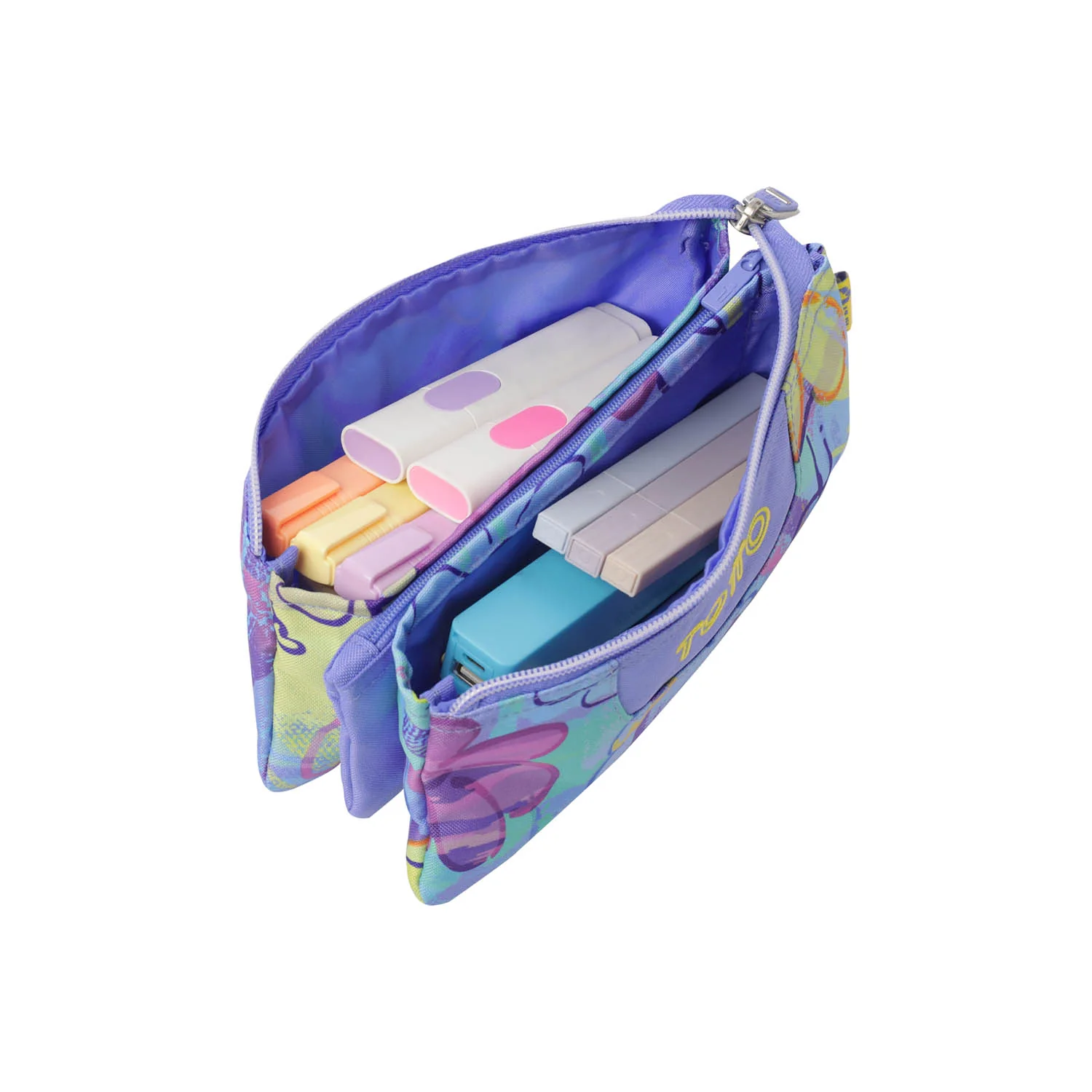 TOTTO Mochila escolar con ruedas Renglones + Estuche Tablero - 5Q8 Grafily - Image 11