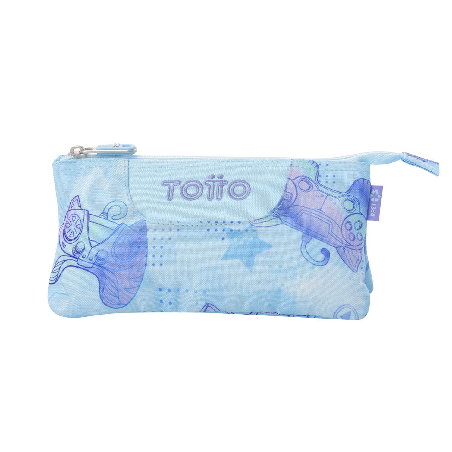 TOTTO Mochila escolar con ruedas Renglones + Estuche Tablero -  1FY Polar - Image 3